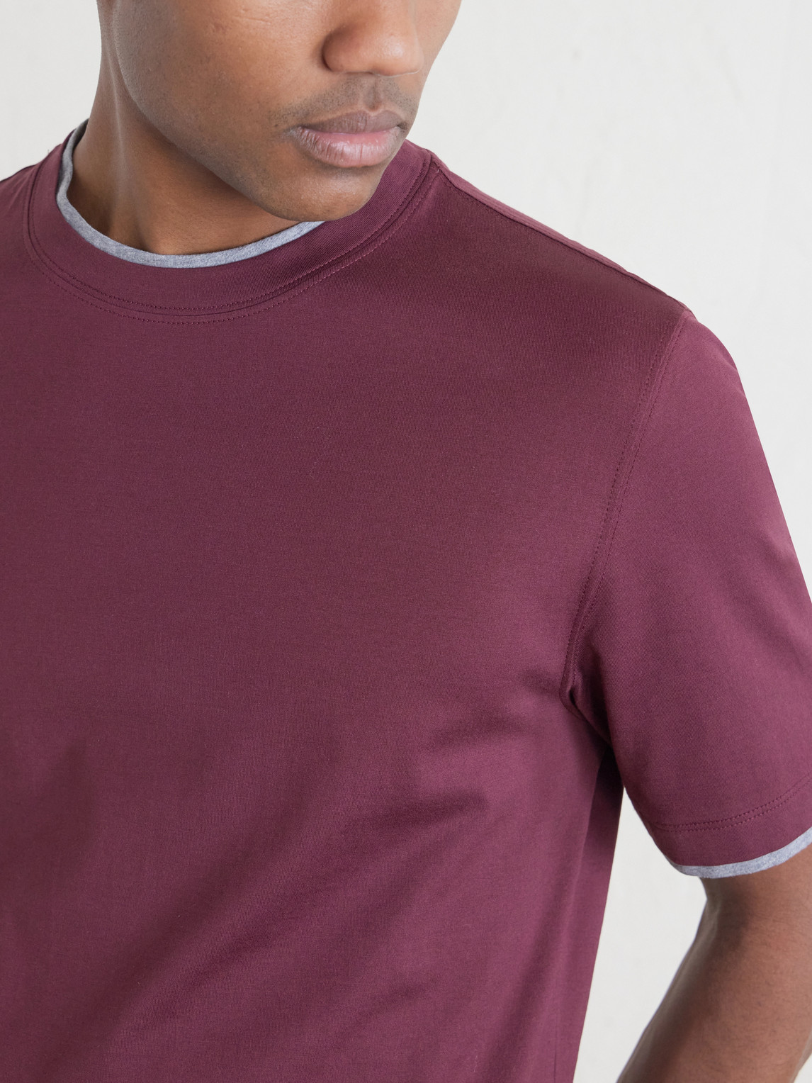 Layered Cotton-Jersey T-Shirt