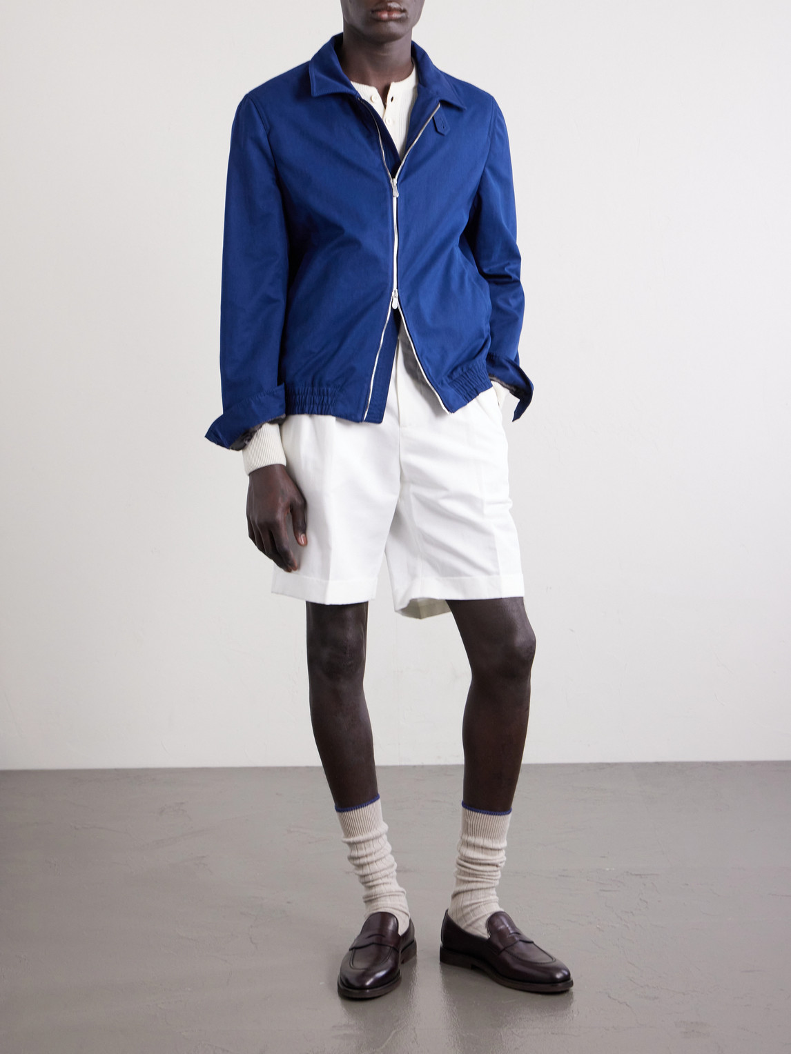 Shell Blouson Jacket