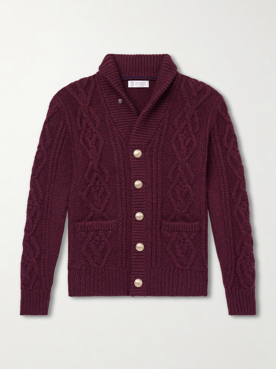 Brunello Cucinelli Cable-Knit Cashmere Cardigan - Men