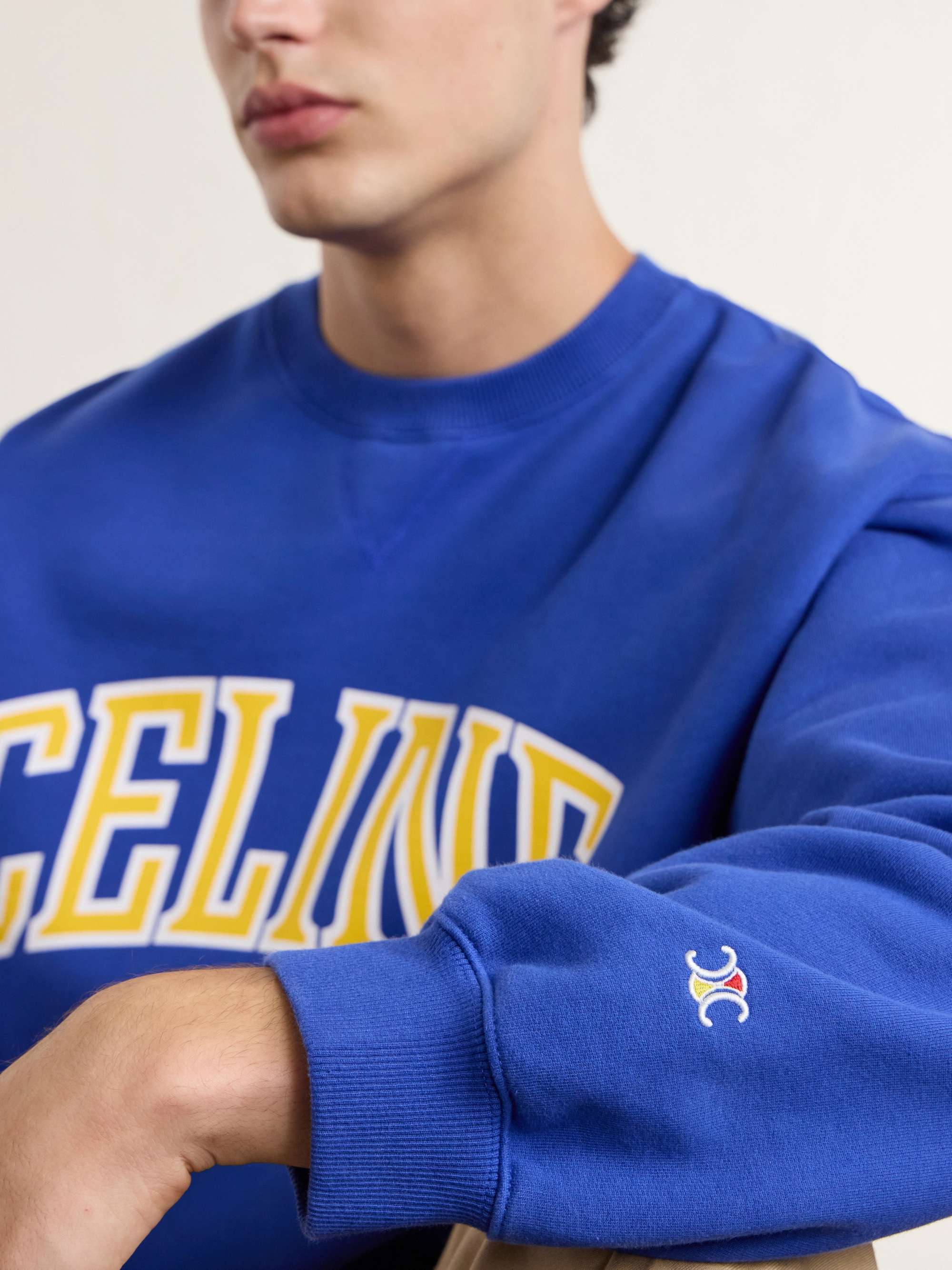 CELINE Logo-Print Cotton-Fleece Sweatshirt for Men | MR PORTER
