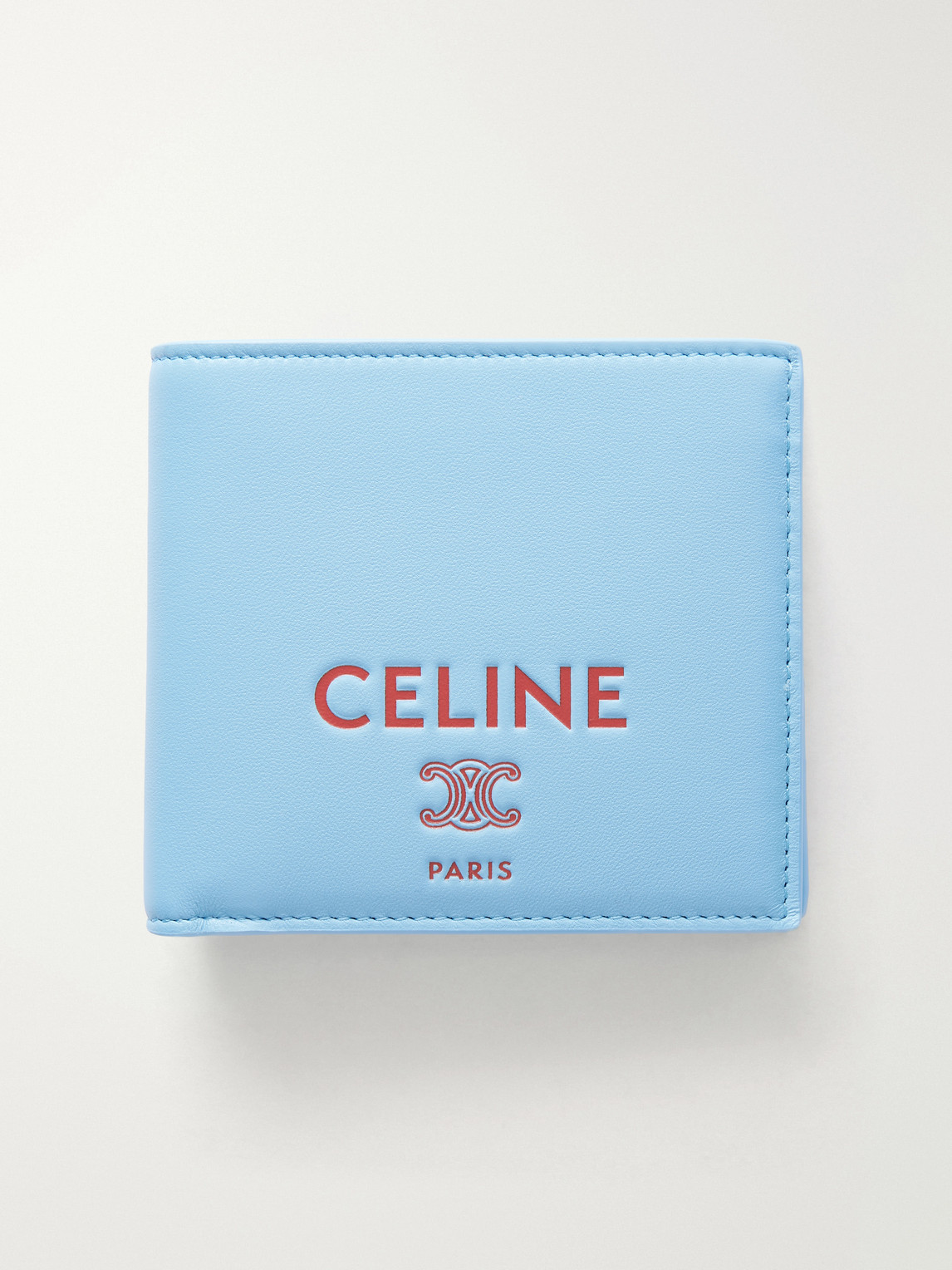 Logo-Embossed Leather Wallet