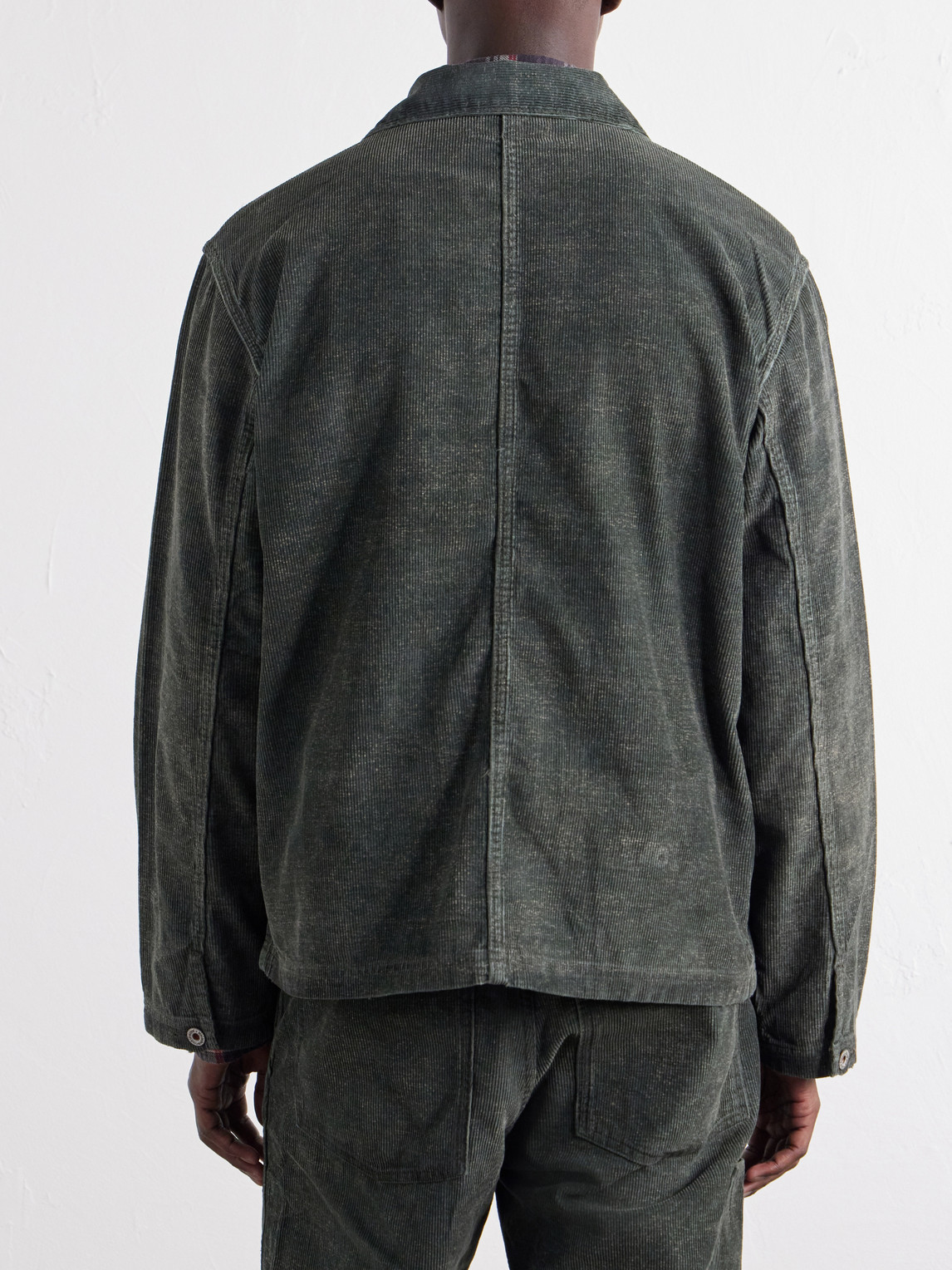 Empire Cotton-Corduroy Blouson Jacket