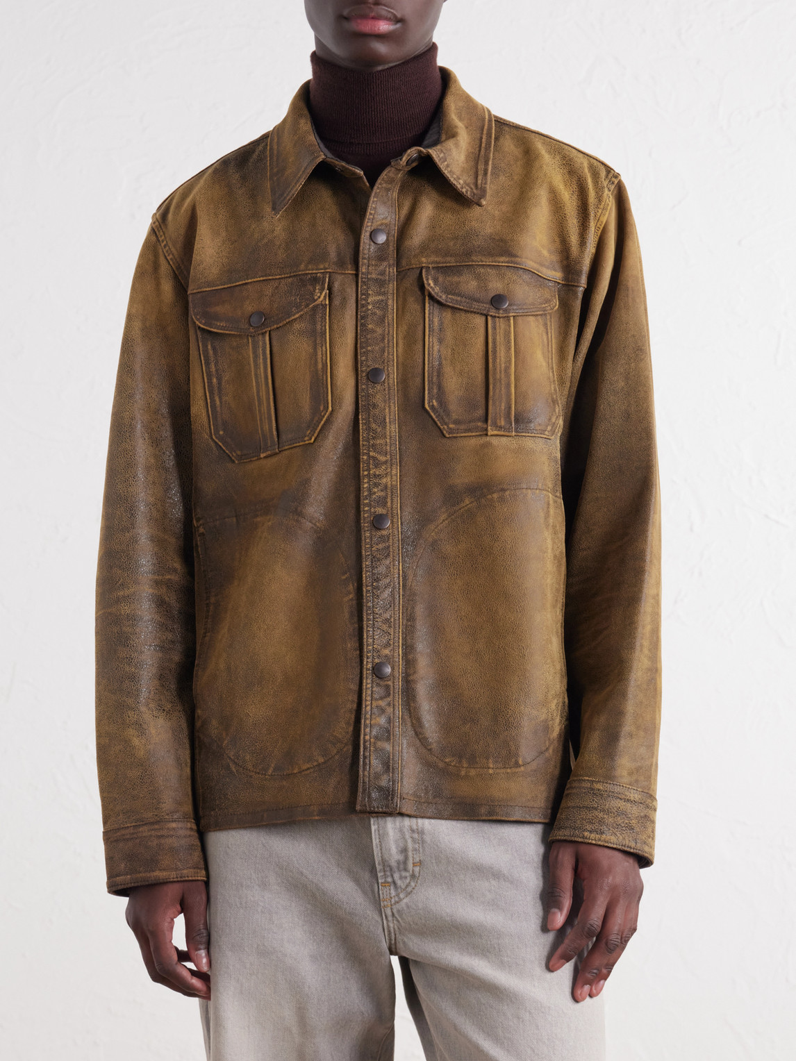 Distressed Leather