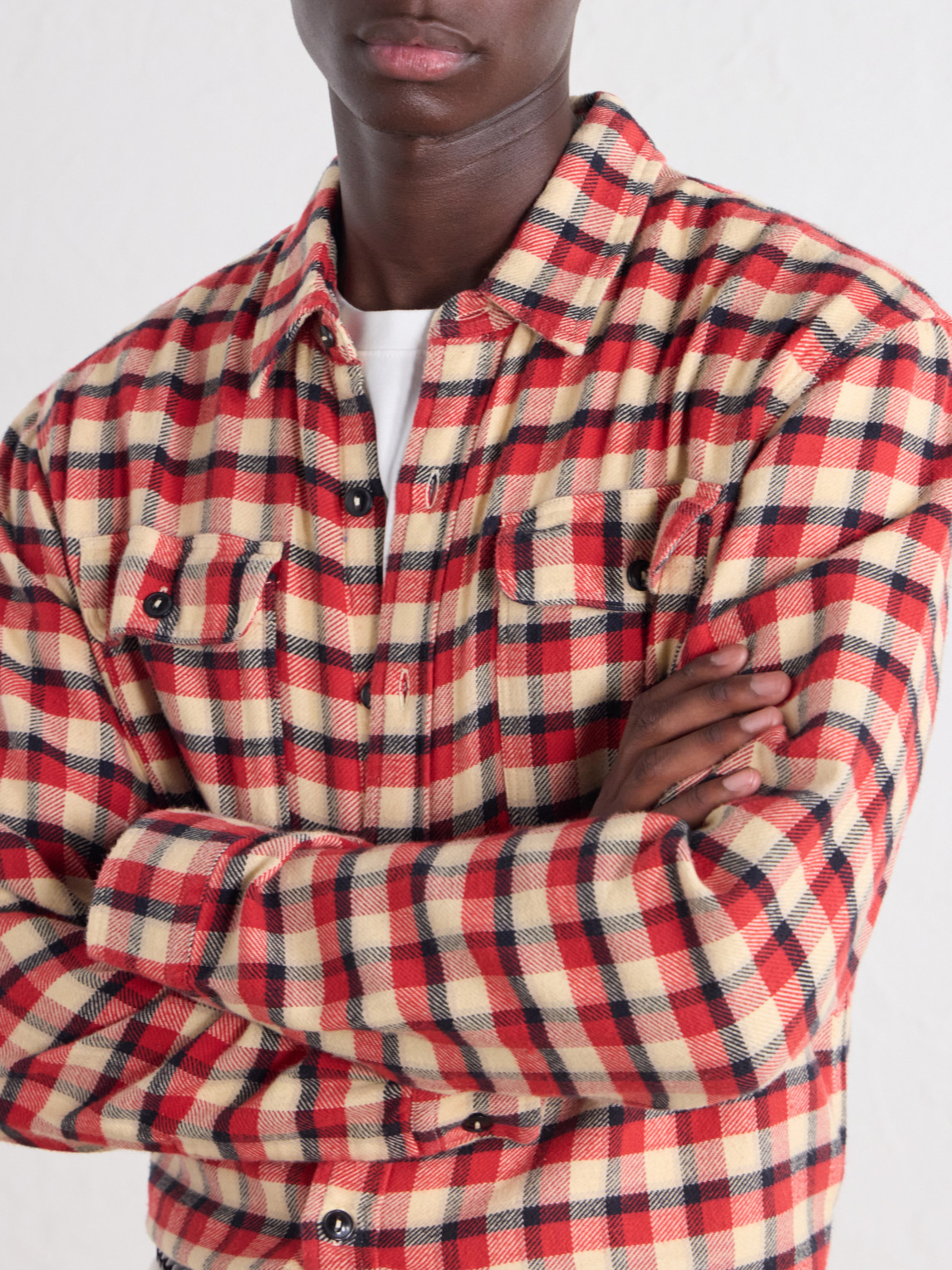Matlock Checked Cotton-Flannel Shirt