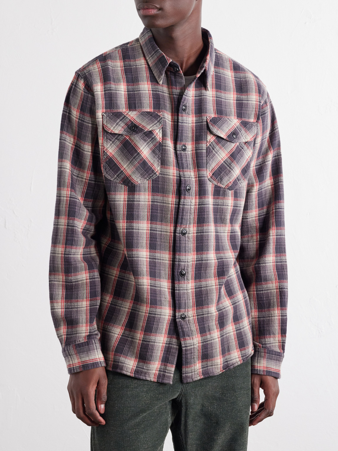 Jasper Checked Cotton Shirt