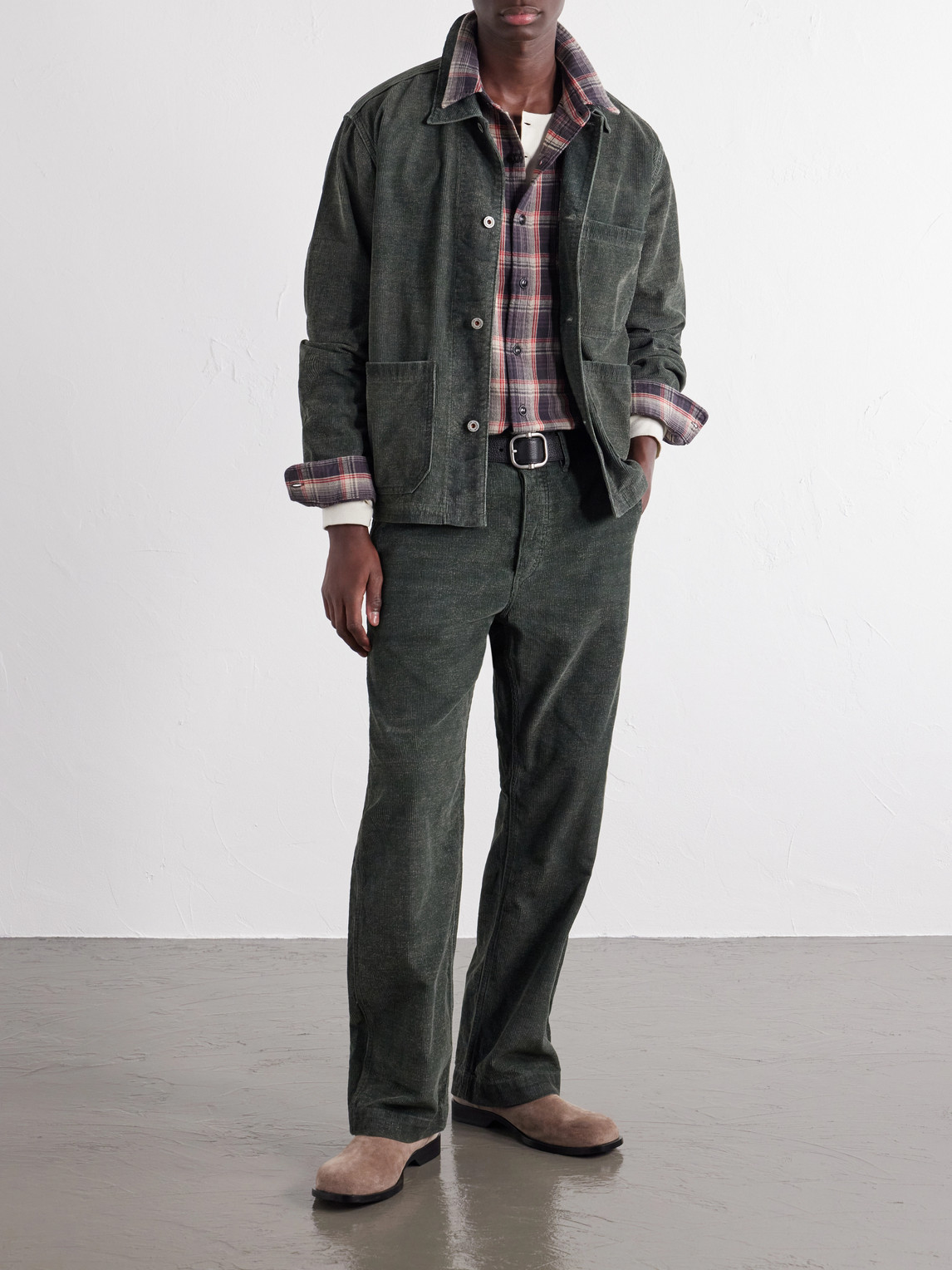 Jasper Checked Cotton Shirt