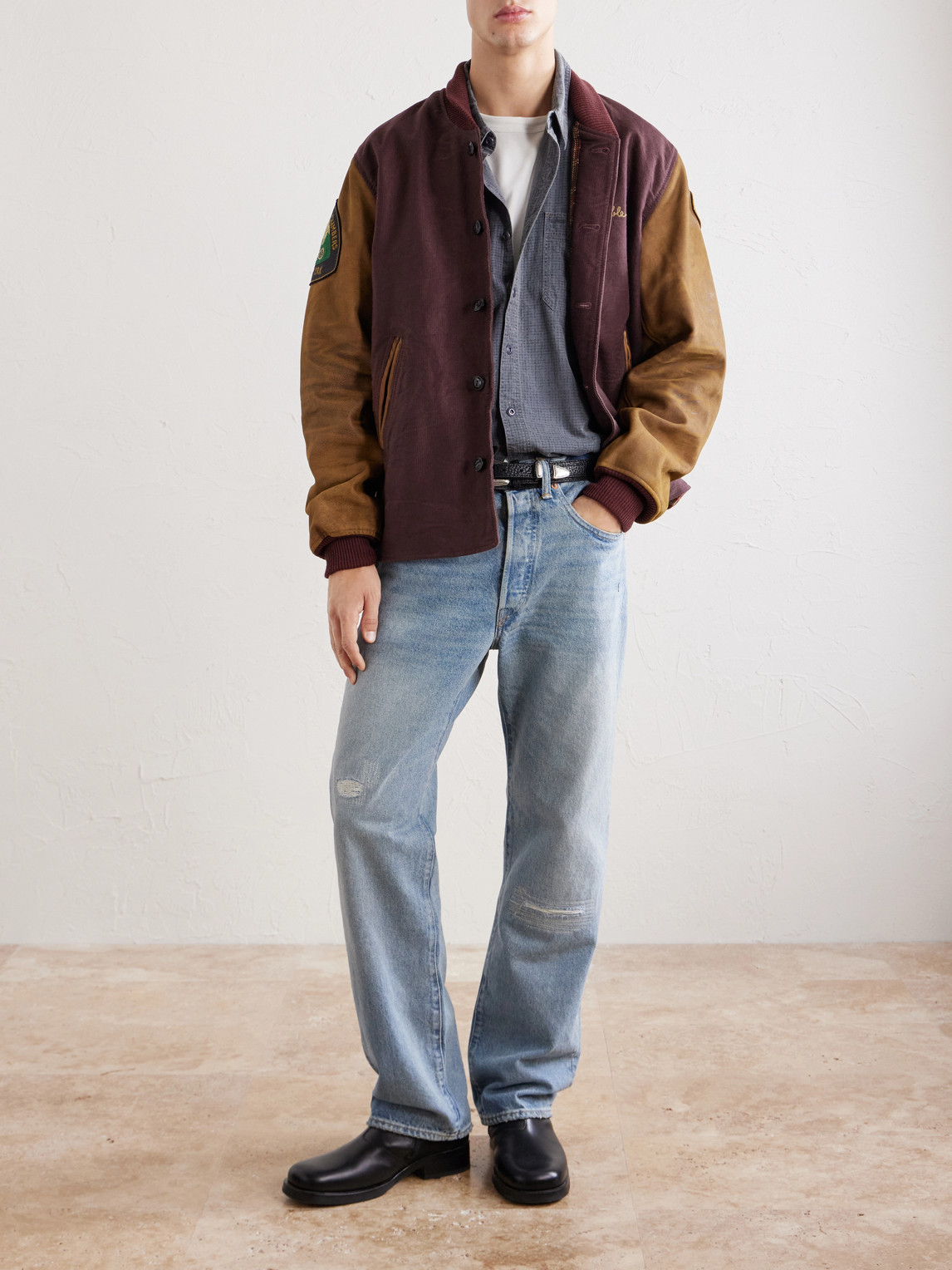 Printed Cotton-Canvas Shirt