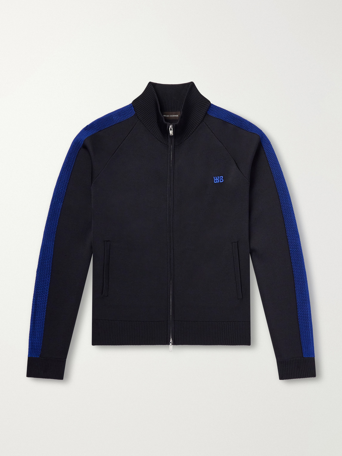 Tide Logo-Embroidered Striped Jersey Sweatshirt