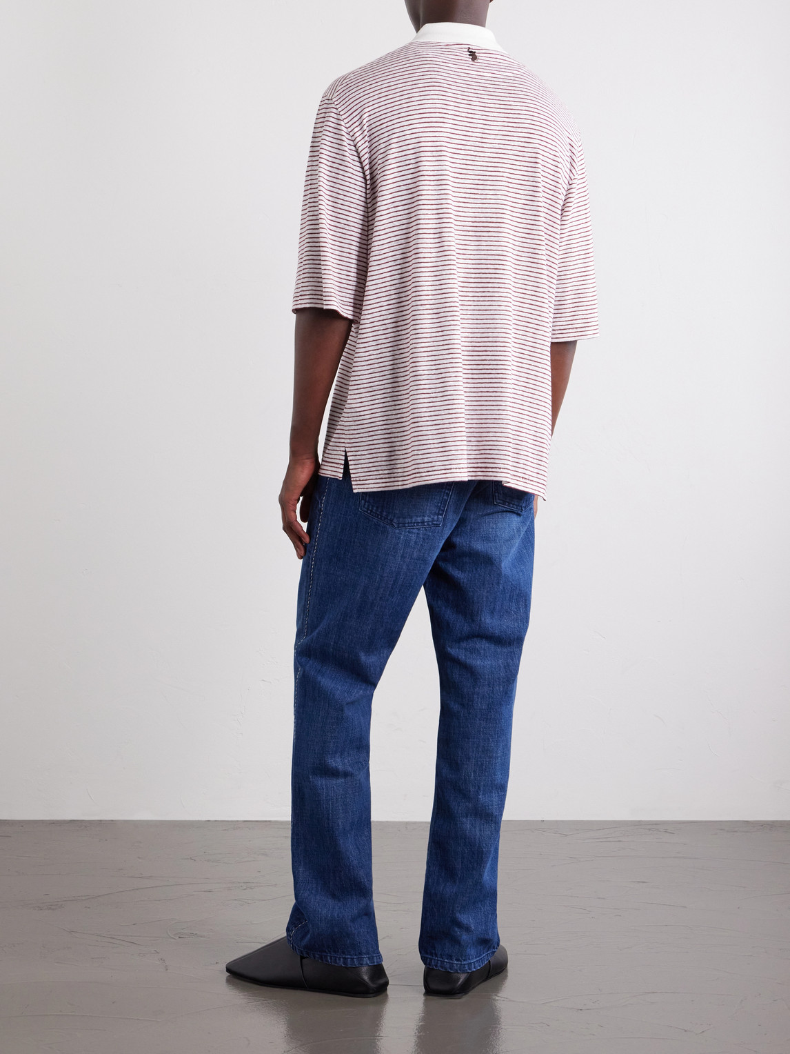 Bask Striped Linen