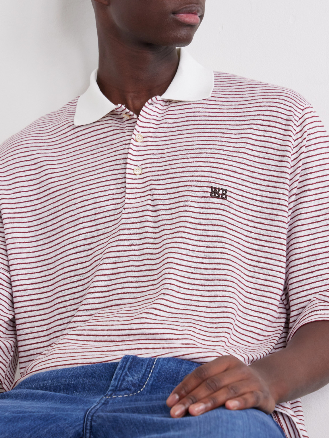 Bask Striped Linen
