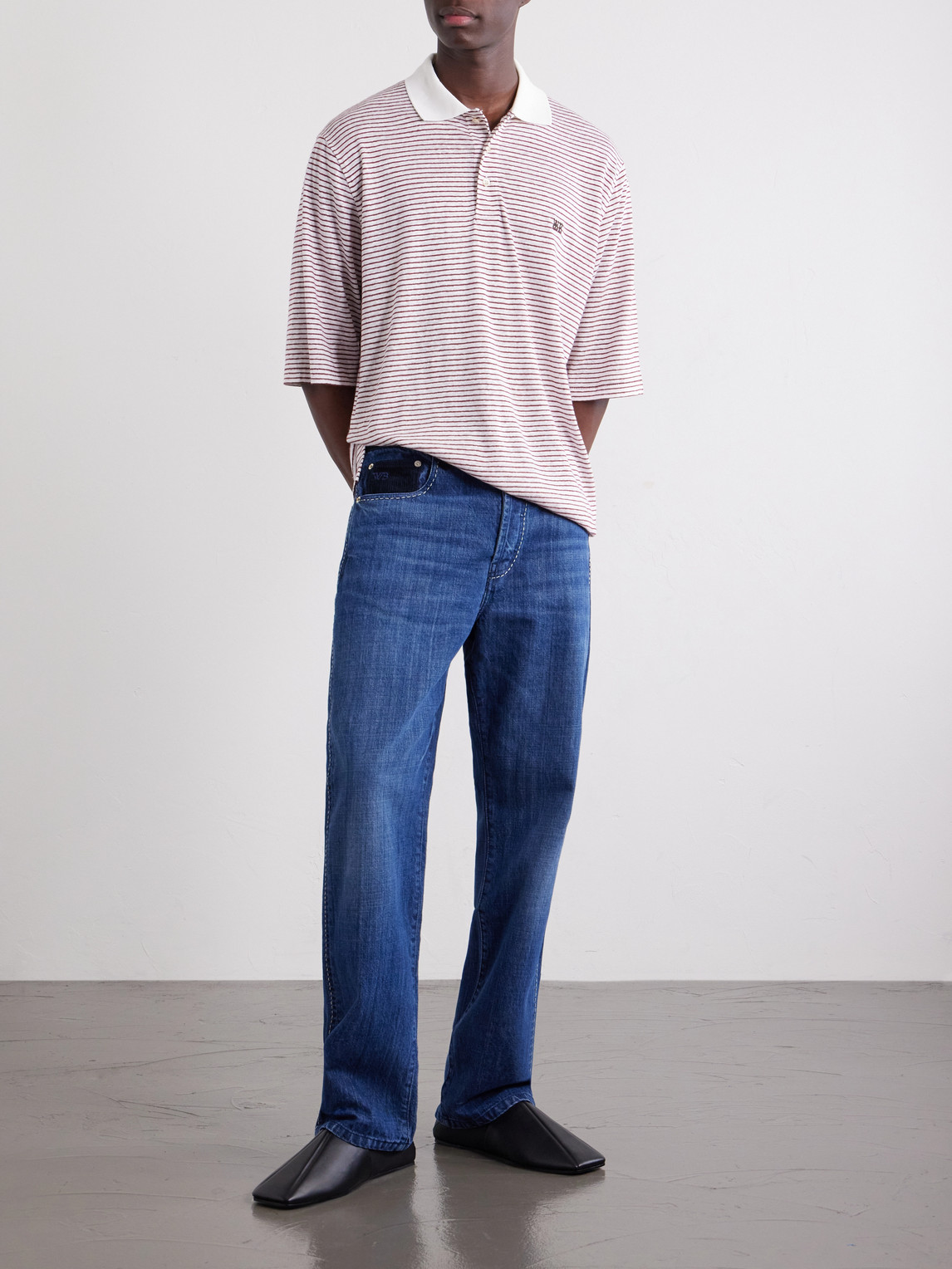 Bask Striped Linen