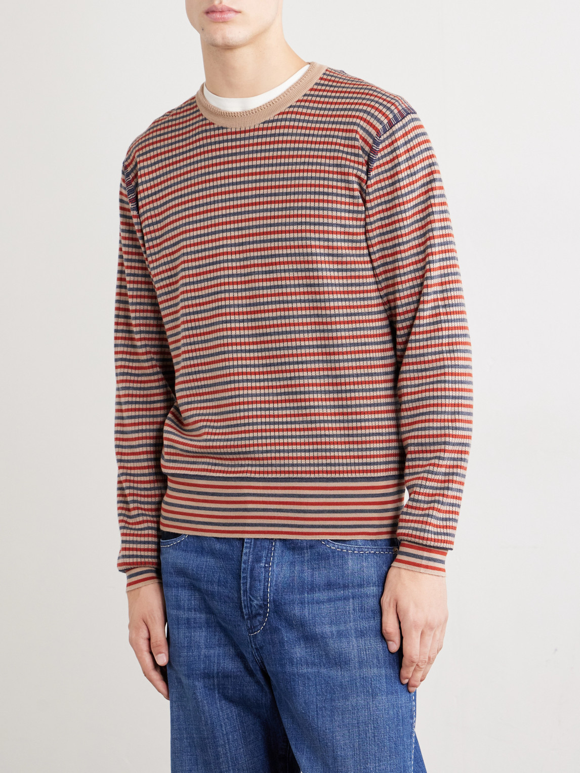 Chant Striped Merino Sweater