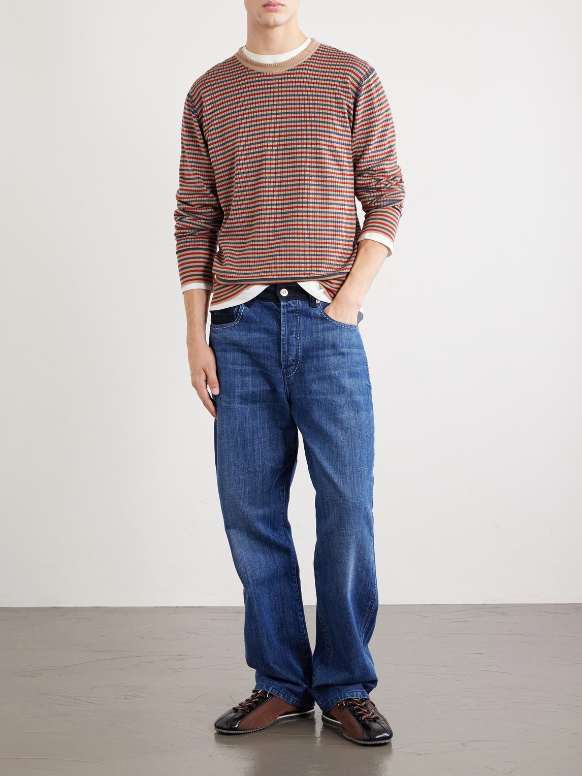 Chant Striped Merino Sweater