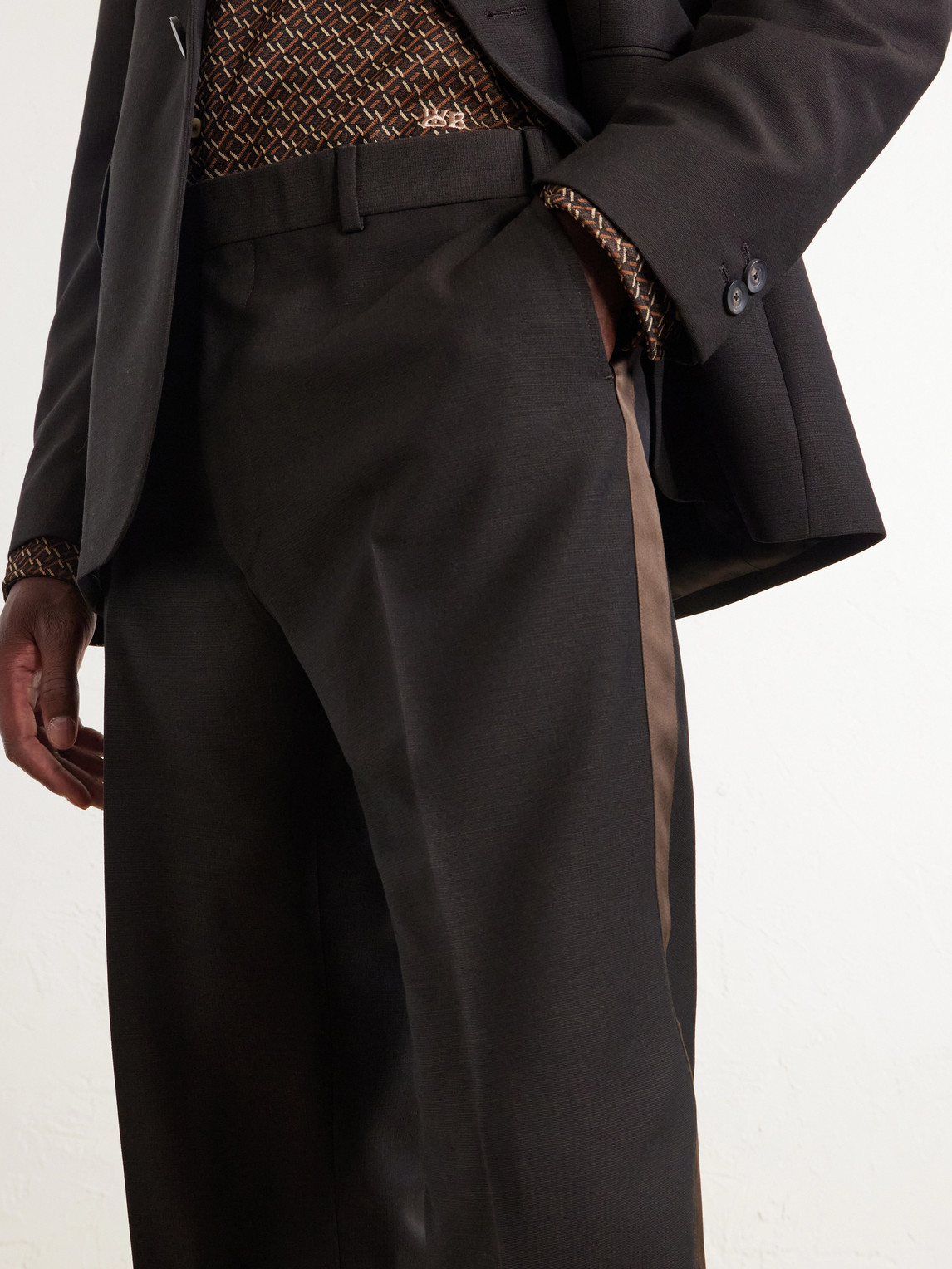 Alto Straight-Leg Virgin-Wool Trousers
