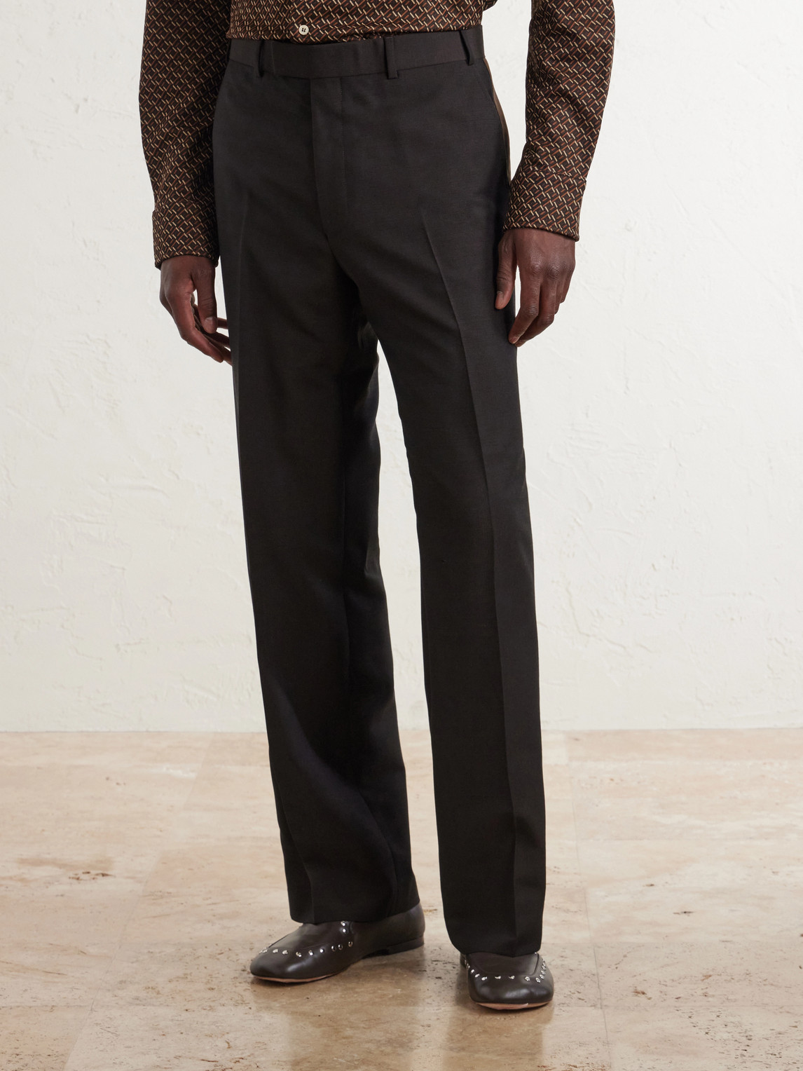 Alto Straight-Leg Virgin-Wool Trousers