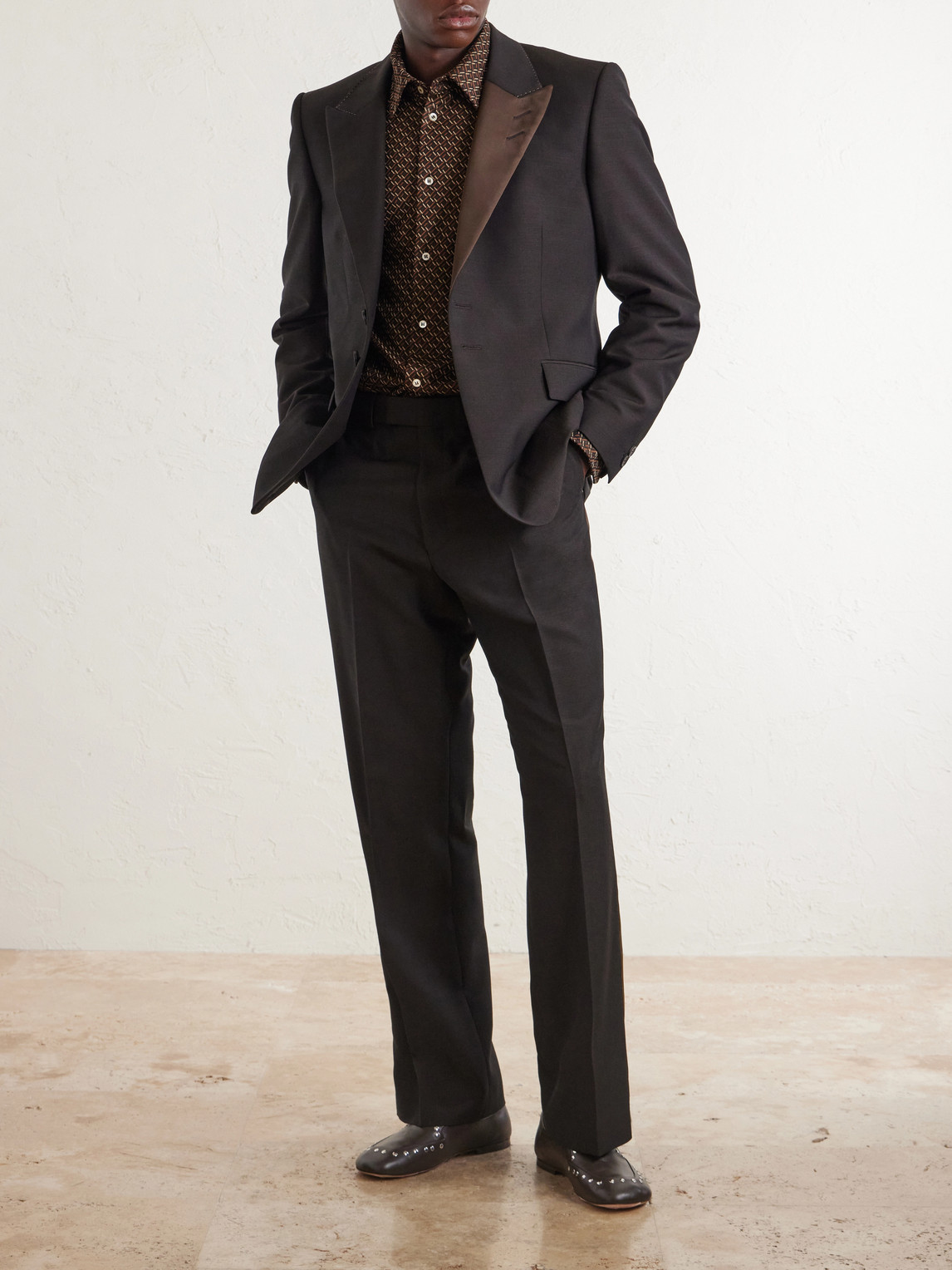Alto Straight-Leg Virgin-Wool Trousers