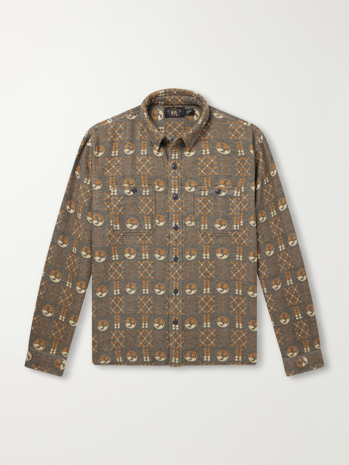 Cotton-Jacquard Shirt