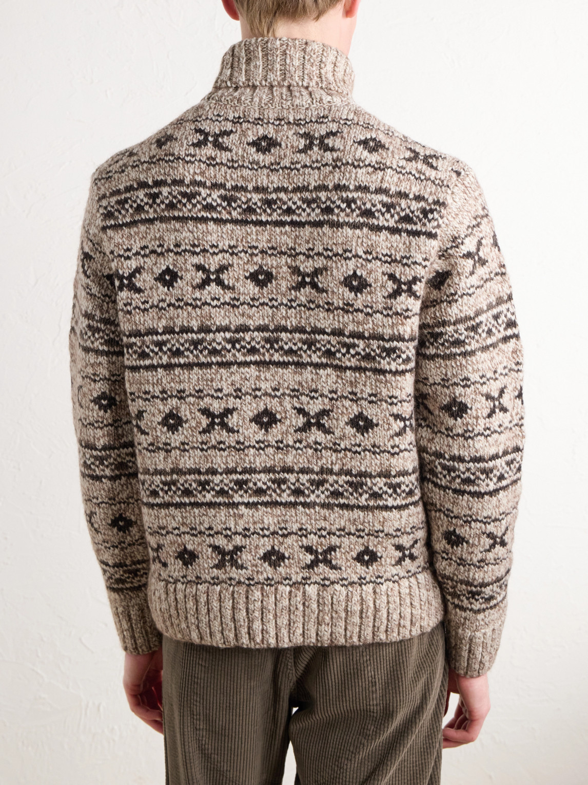 Fair Isle Wool-Blend Jacquard Rollneck Sweater