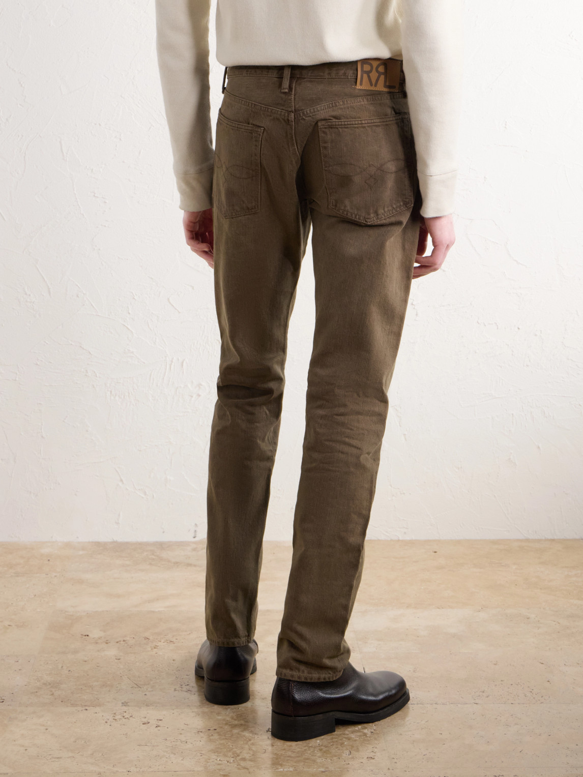 Fit Distressed Jeans Slim