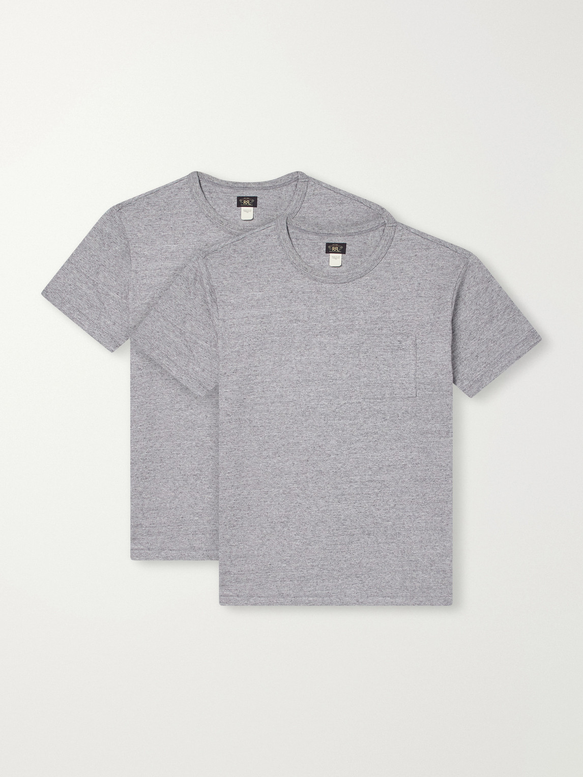 Set Of Two Cotton-Jersey T-Shirts