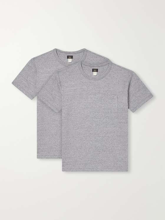 RRL Set of Two Cotton-Jersey T-Shirts