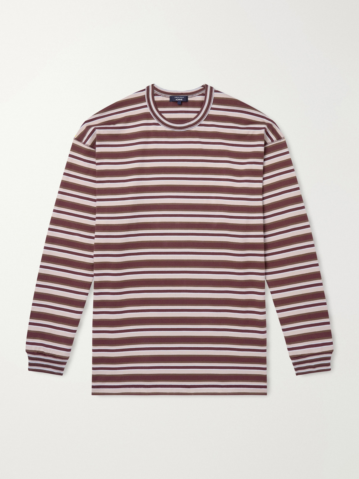 Comme Des Garçons Homme - Striped Cotton-Jersey T-Shirt