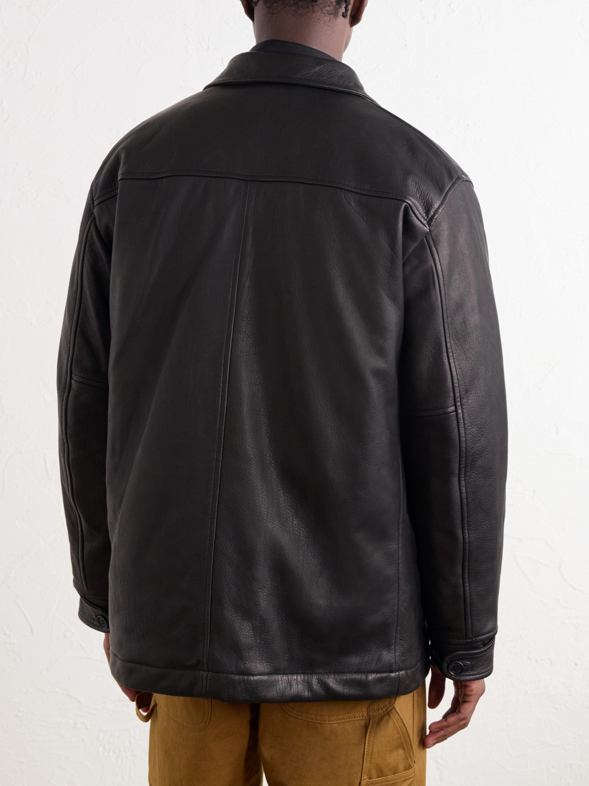 Comme Des Garçons Homme - Padded Oiled- Leather