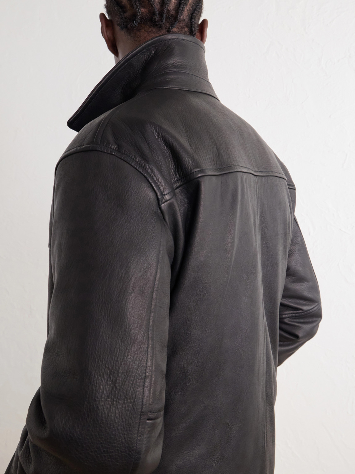 Comme Des Garçons Homme - Padded Oiled- Leather