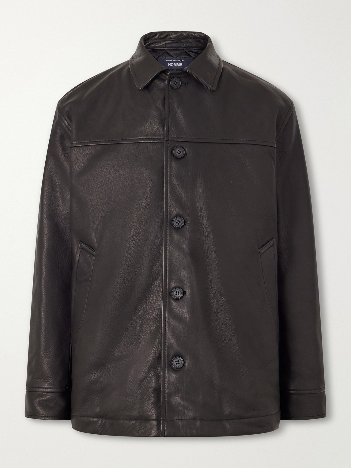 Comme Des Garçons Homme - Padded Oiled- Leather
