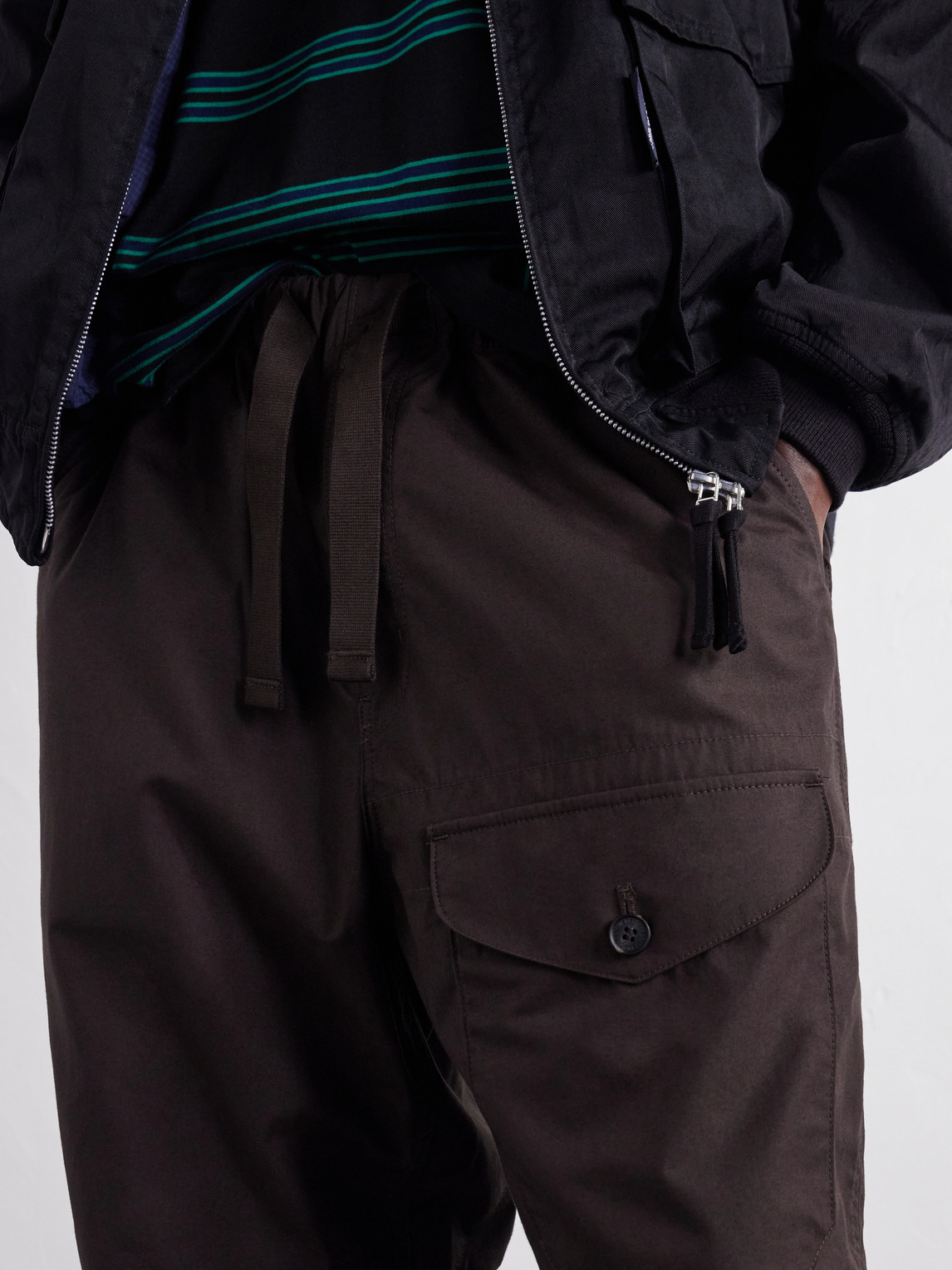 Comme Des Garçons Homme - Wide-Leg Cotton Trousers