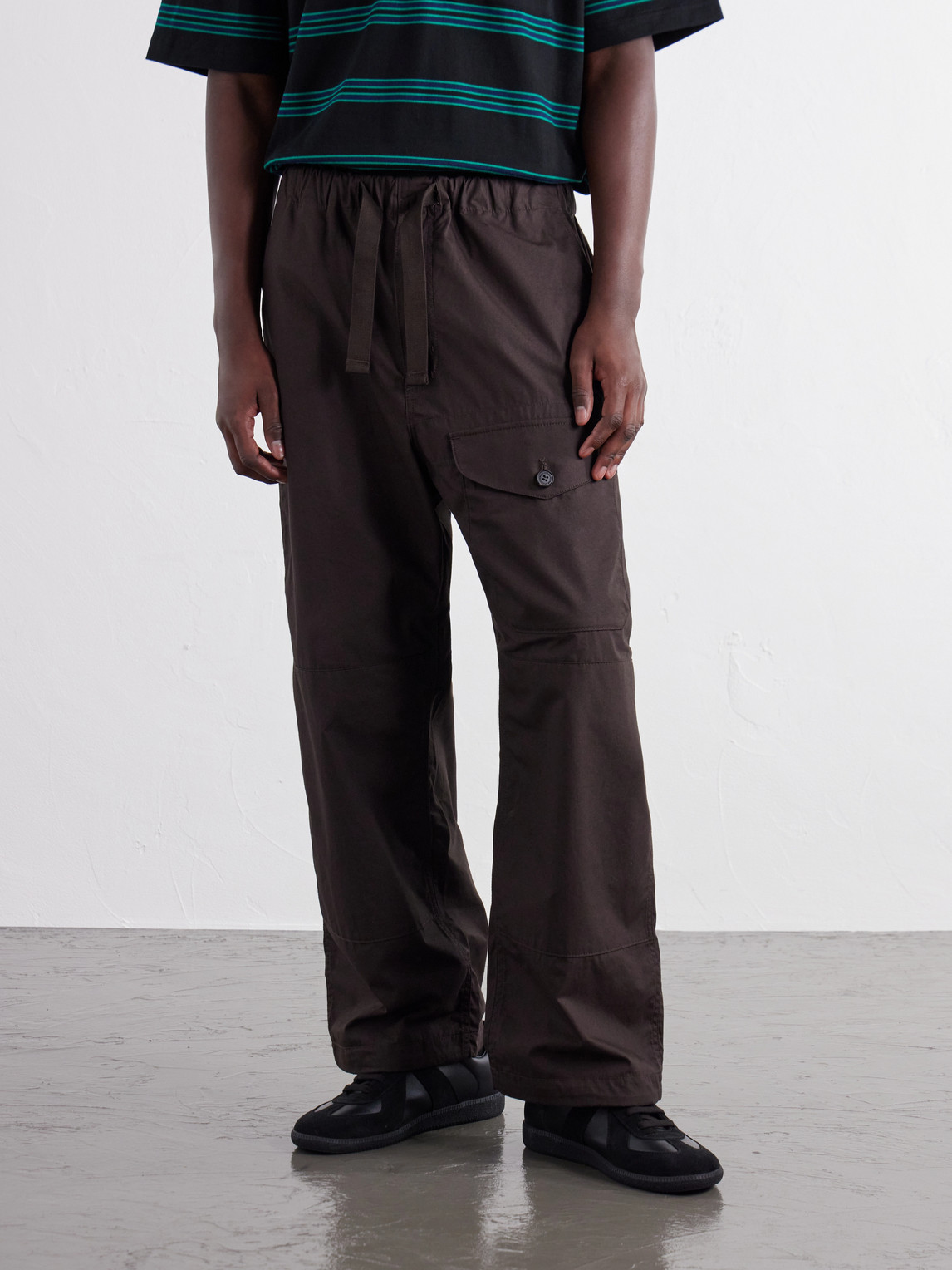 Comme Des Garçons Homme - Wide-Leg Cotton Trousers