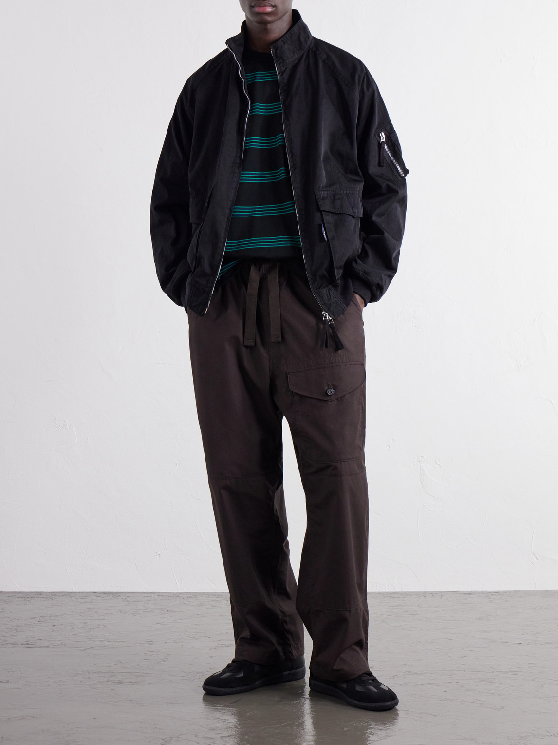 Comme Des Garçons Homme - Wide-Leg Cotton Trousers