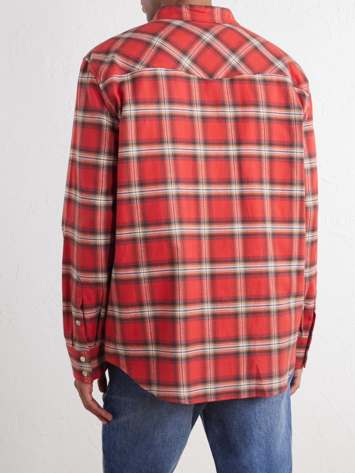 Travis Checked Cotton-Flannel Shirt