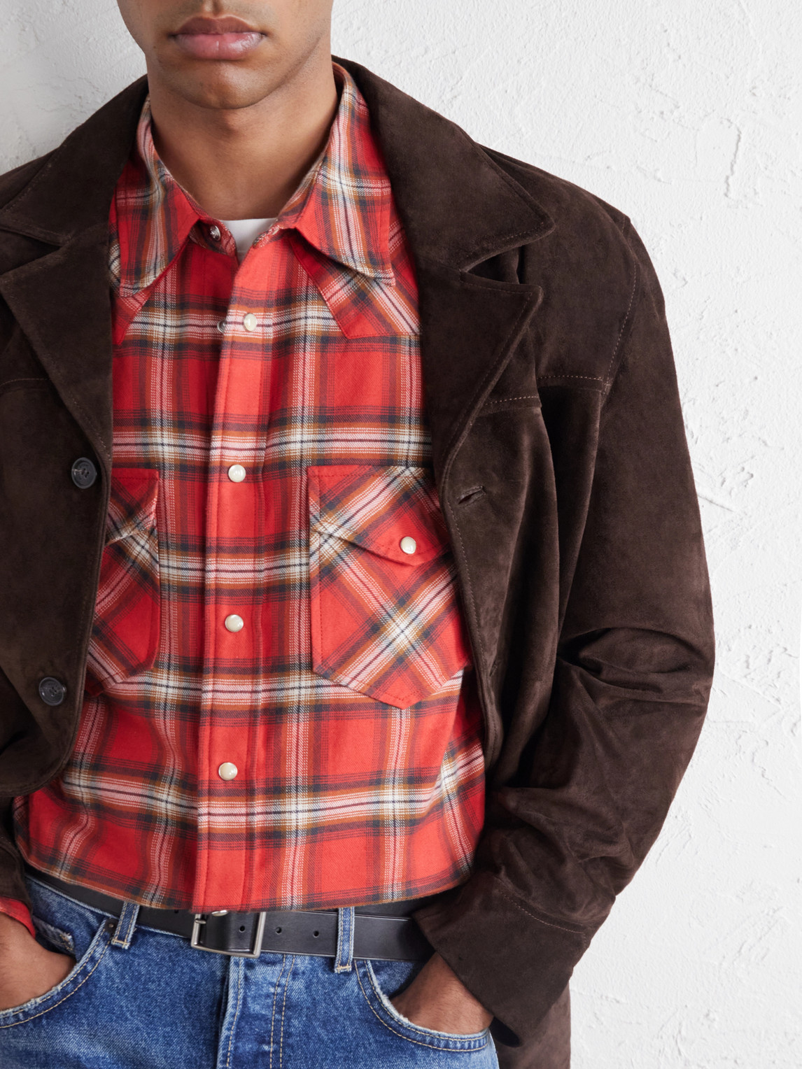 Travis Checked Cotton-Flannel Shirt