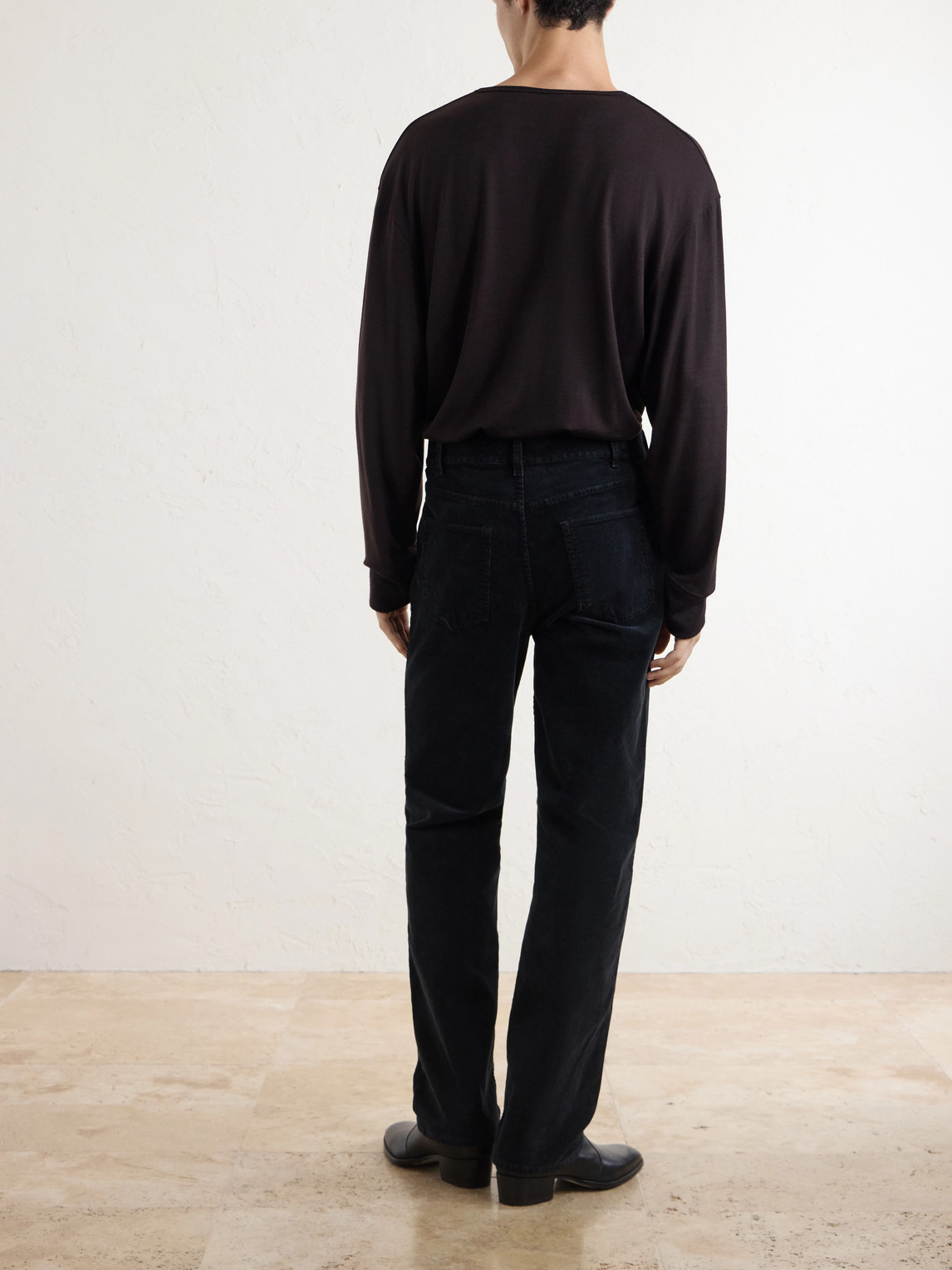 Billie Straight-Leg Cotton-Blend Corduroy