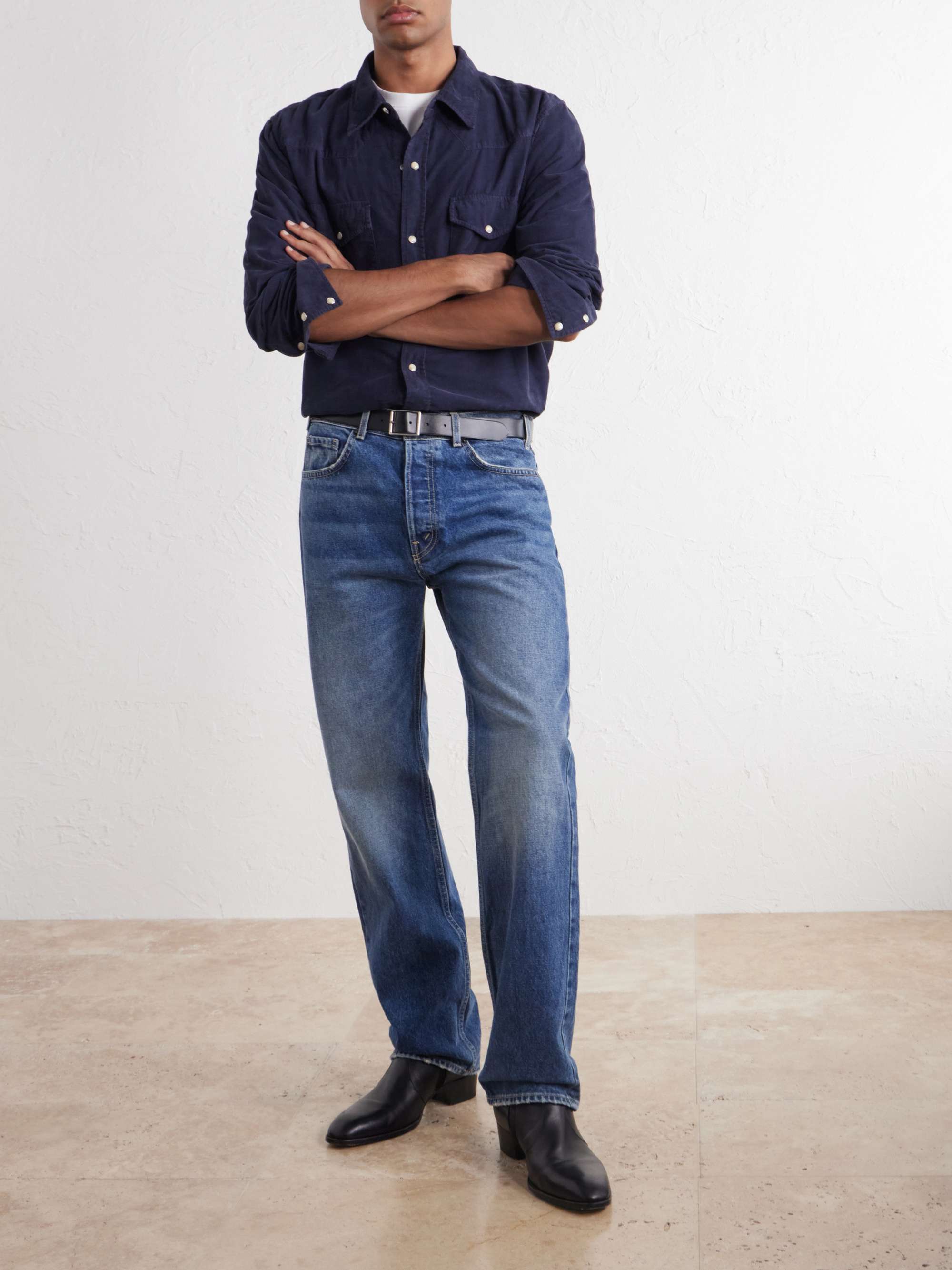 NILI LOTAN Billie Straight-Leg Jeans