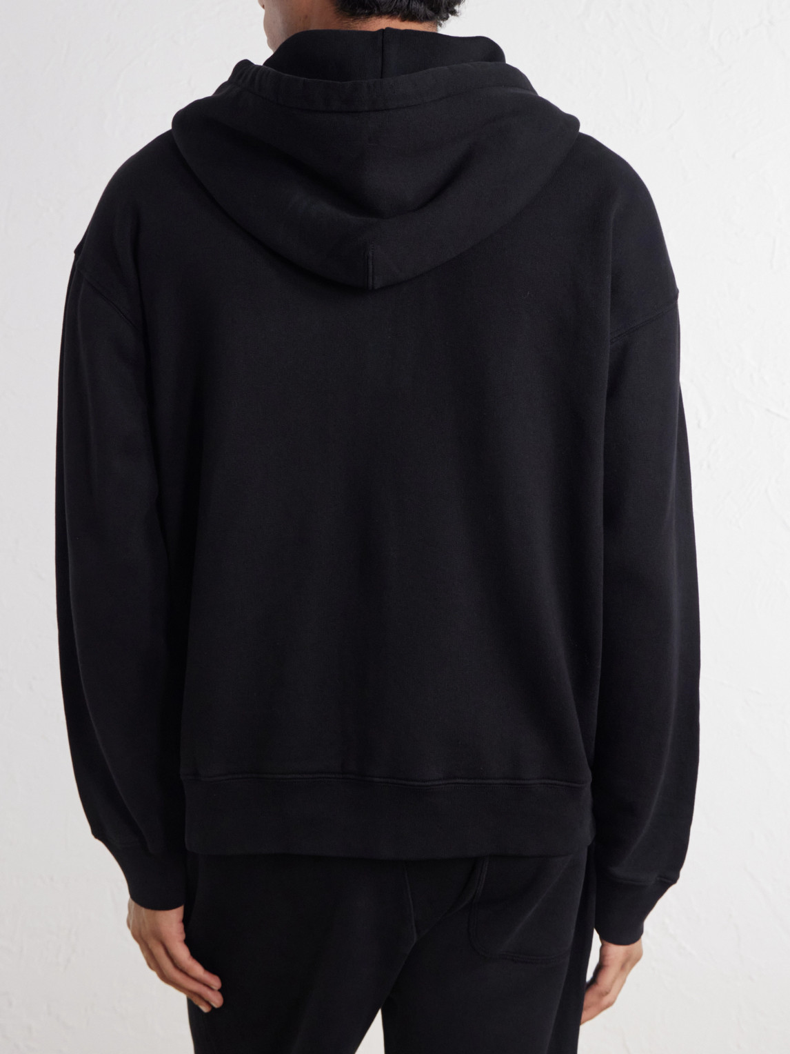 Brian Cotton-Jersey Zip-Up Hoodie