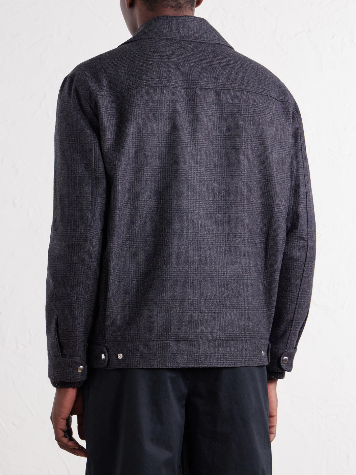 Student Prince Of Wales Wool-Flannel Jacket