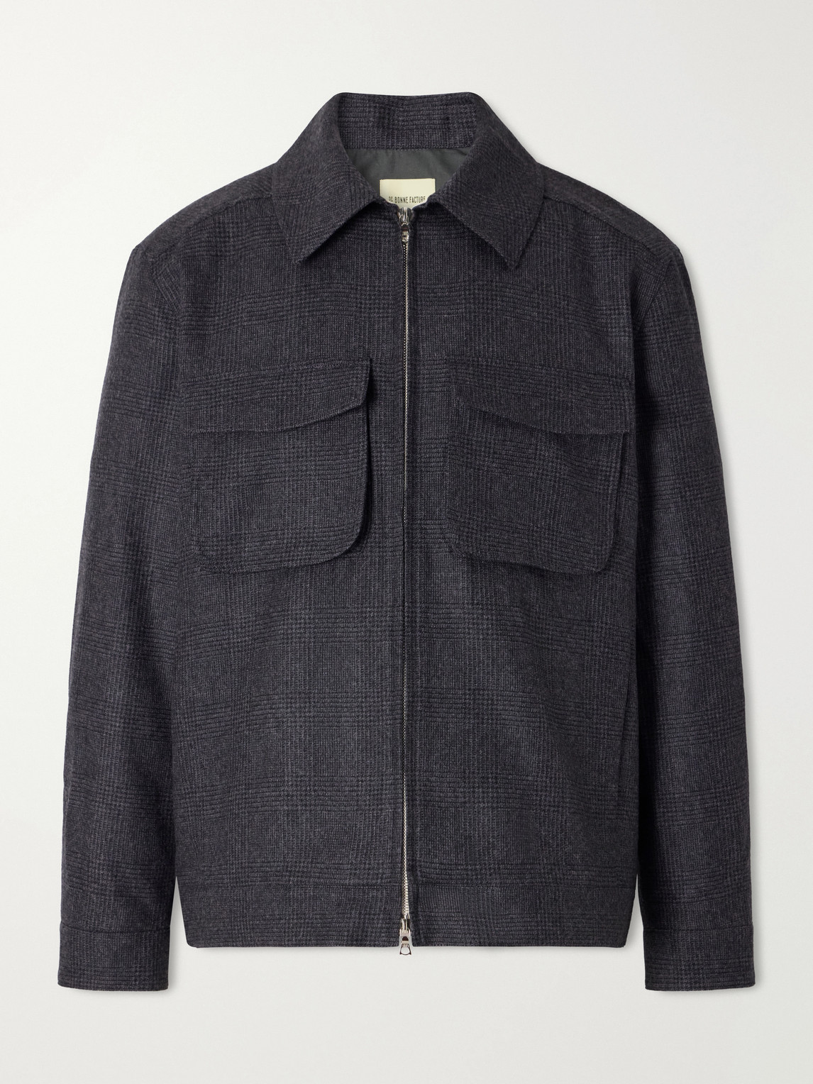 Student Prince Of Wales Wool-Flannel Jacket