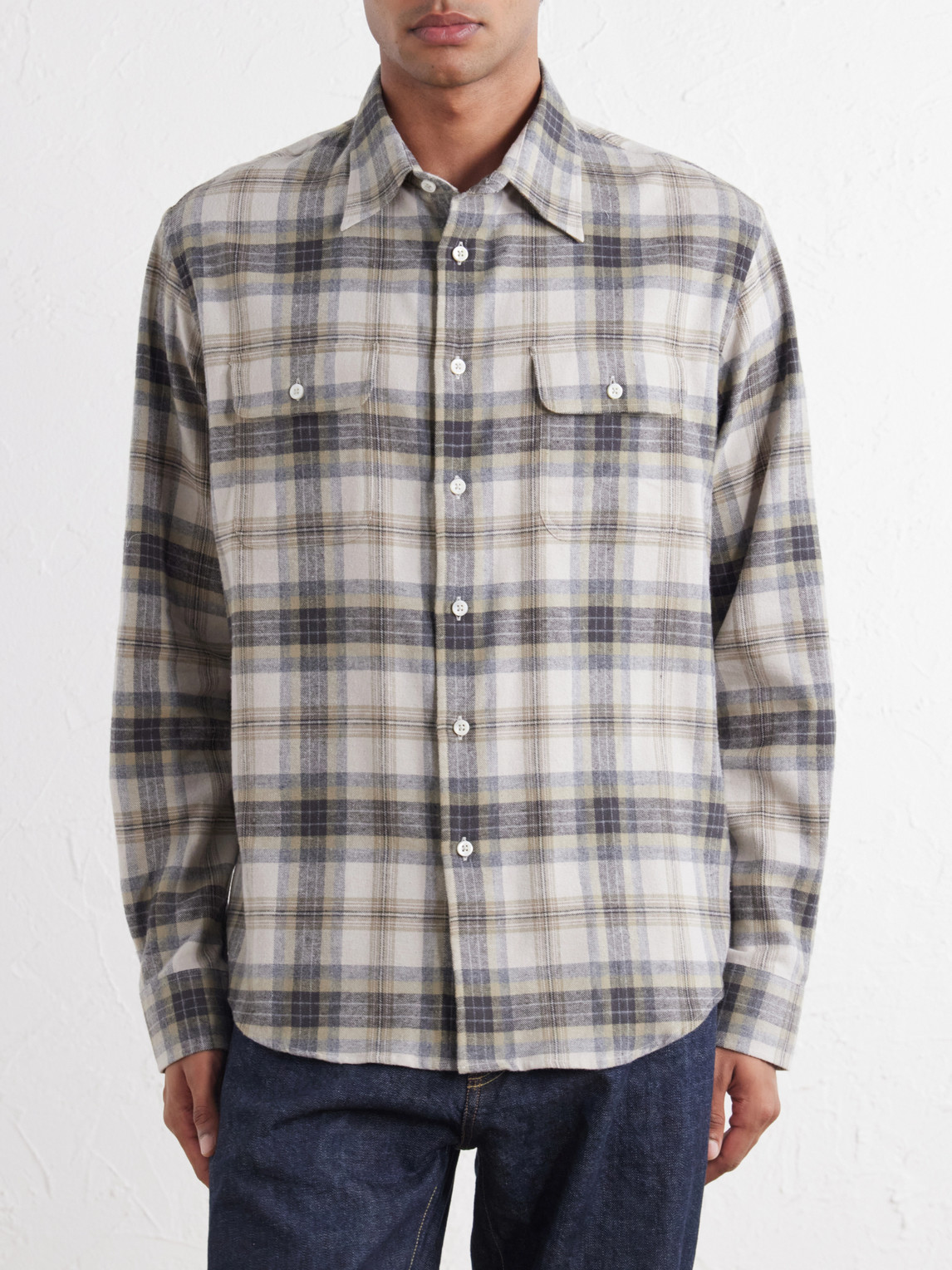 Checked Cotton Shirt