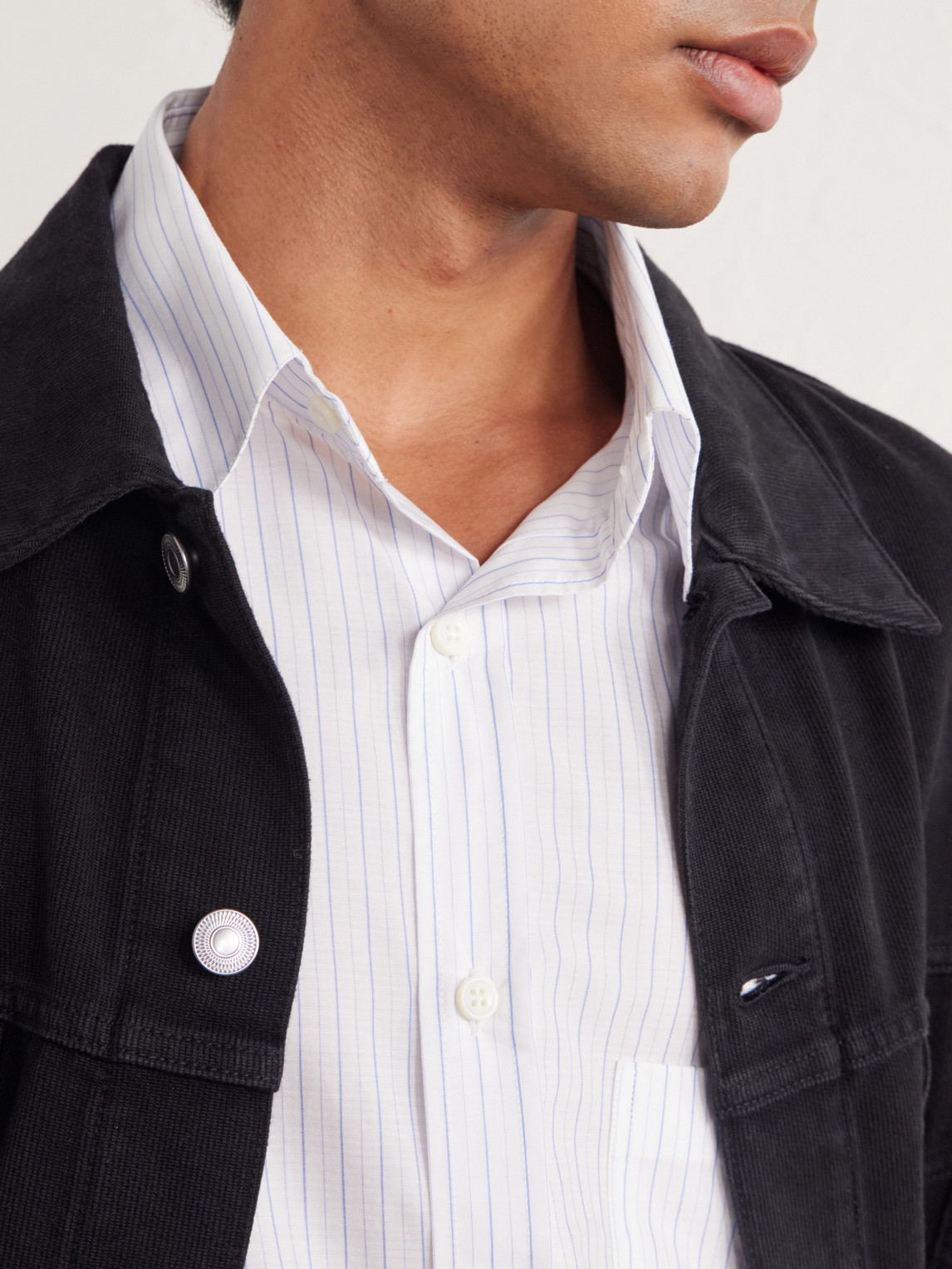 Architect Striped Cotton-Poplin Shirt