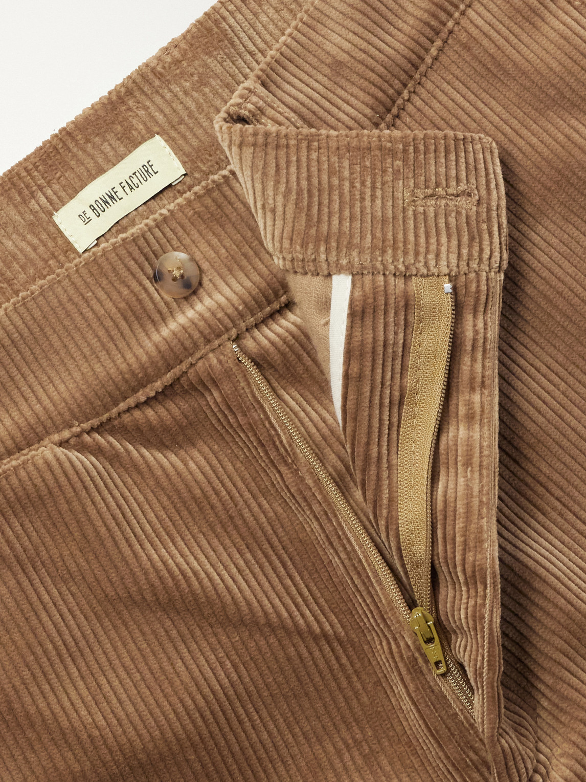 Straight-Leg Cotton- Corduroy