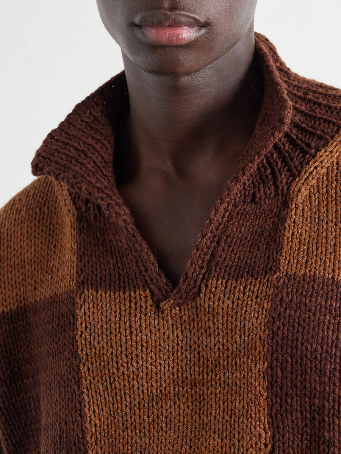 Wool Polo Sweater