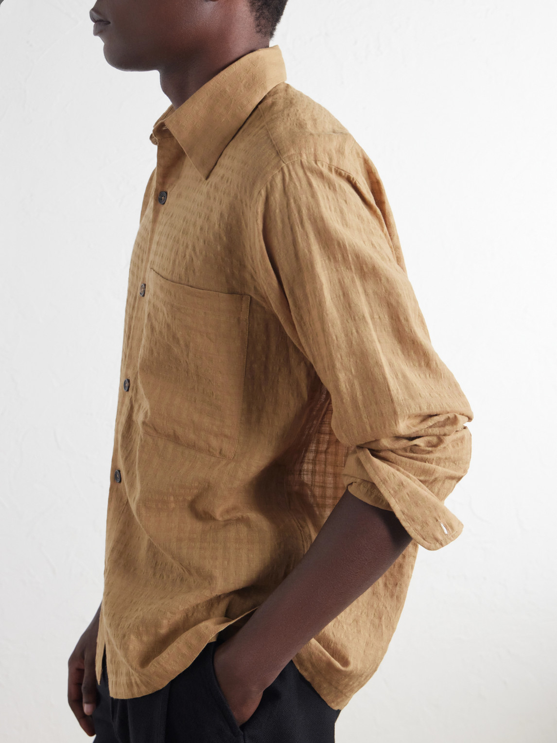 Checked Cotton Shirt