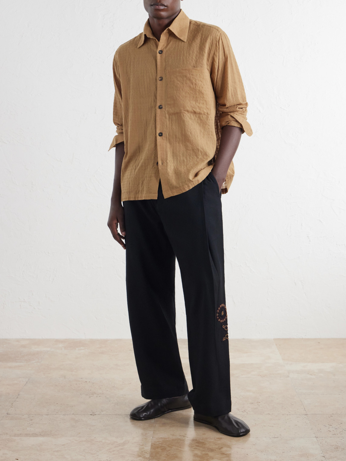 Checked Cotton Shirt