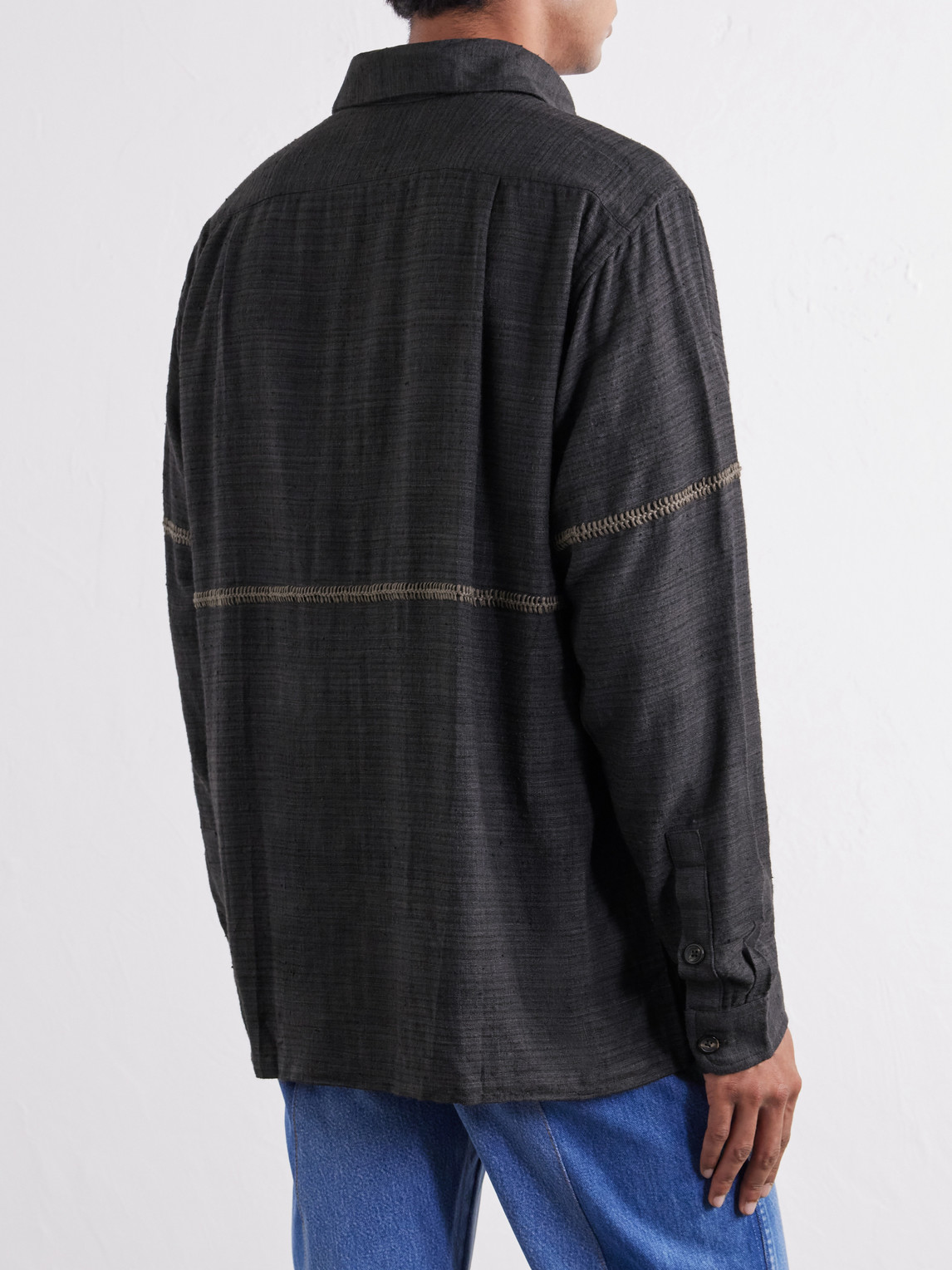 Rabari Embroidered Cotton Shirt