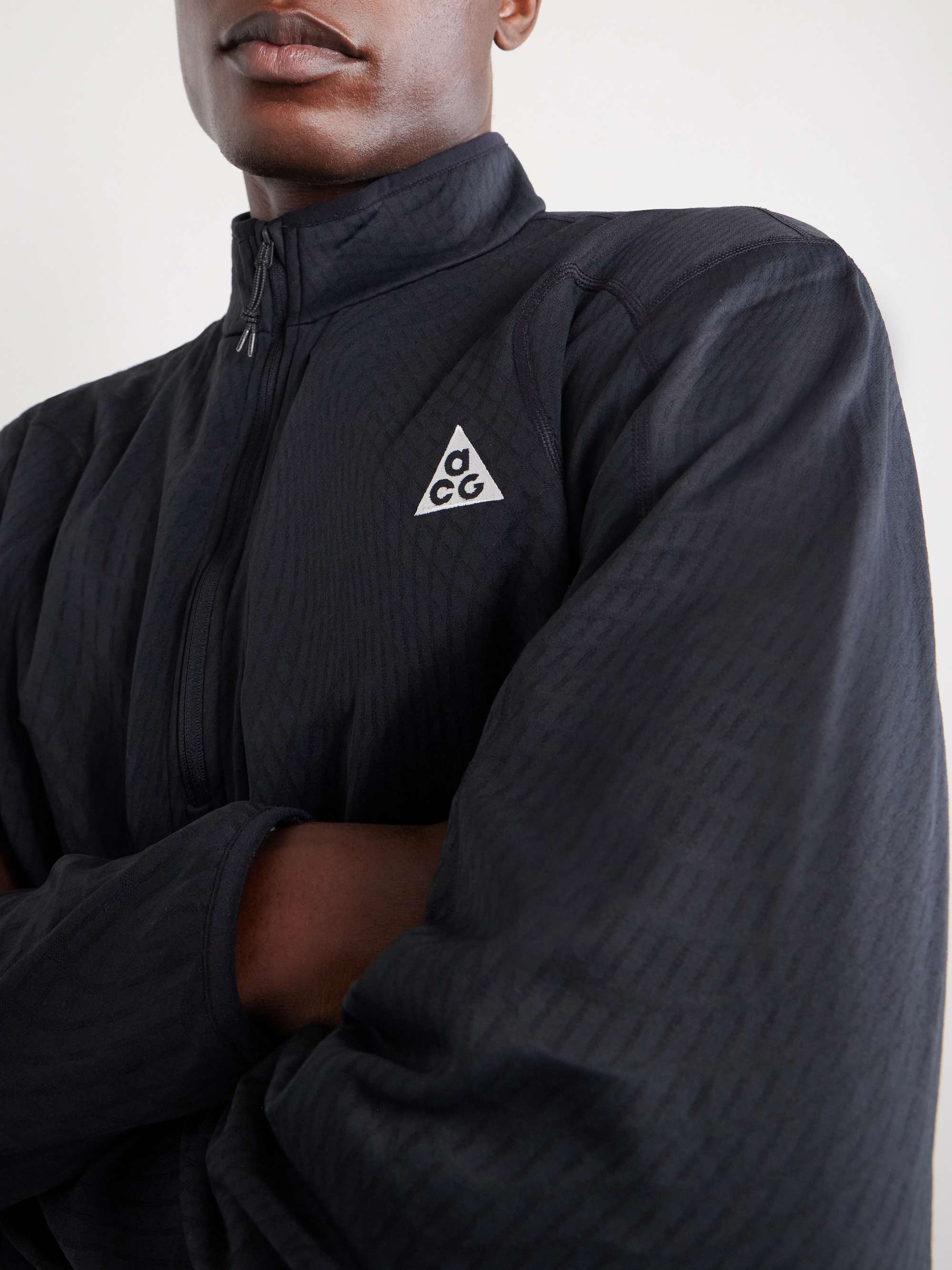 NIKE ACG Wolf Grid Woven Half-Zip Sweater for Men | MR PORTER