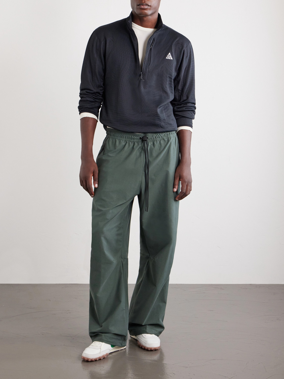 ACG Wolf Grid Woven Half-Zip Sweater — 2