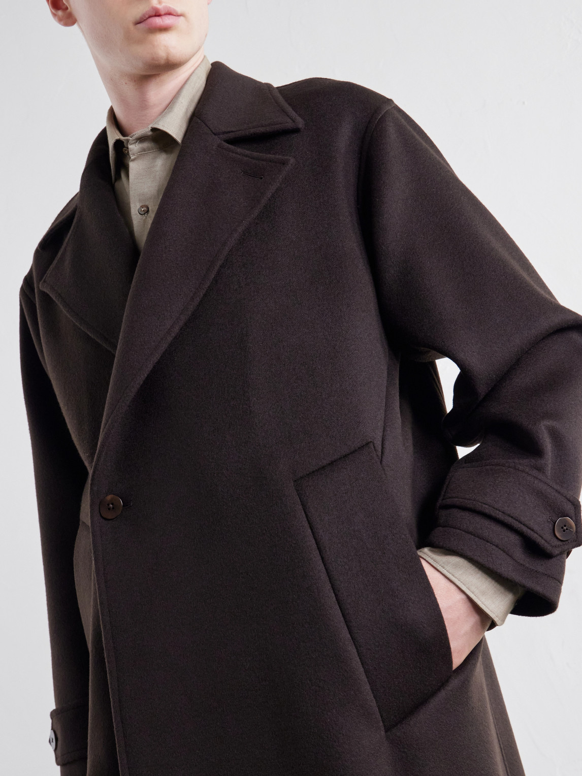 Stòffa - Brushed-Cashmere Coat