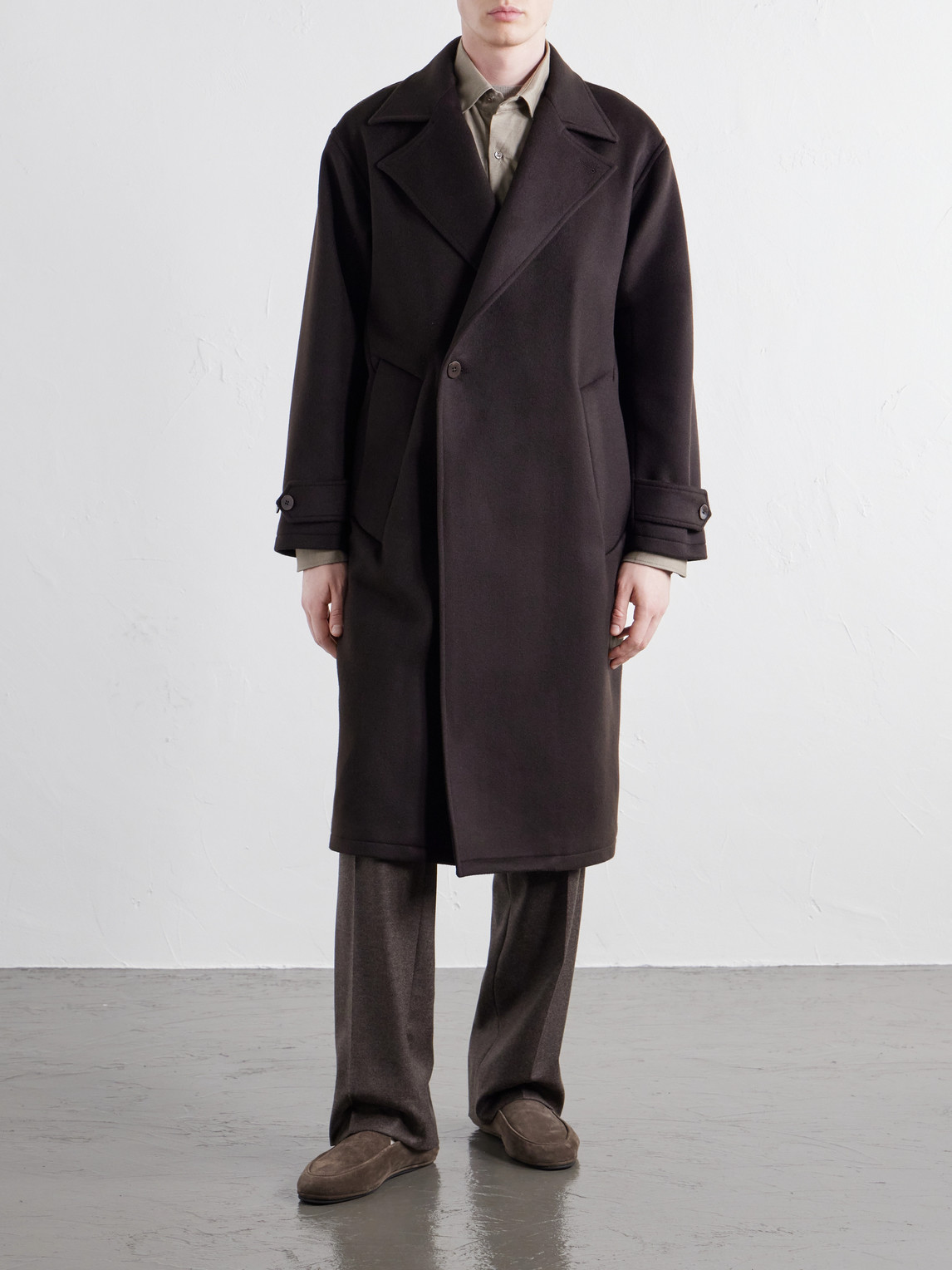 Stòffa - Brushed-Cashmere Coat